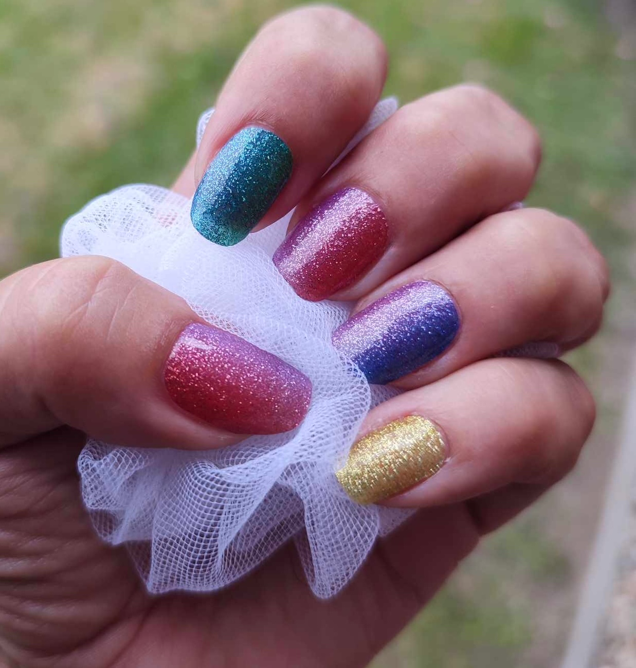 Hunky-Dory 16er-Blush&Cherry - Blush and Cherry - Nagelfolien ohne UV