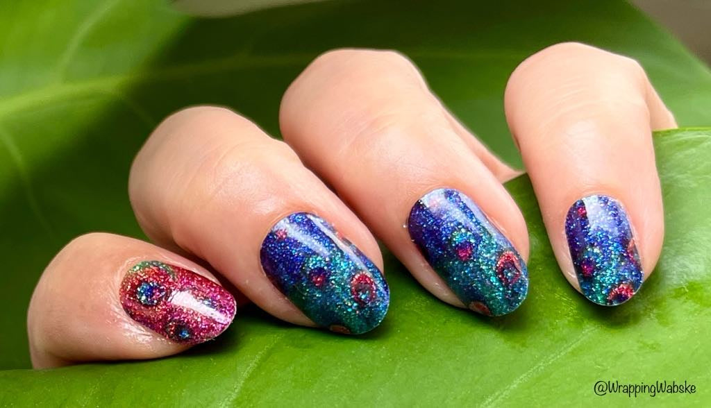 Peacock 16er-Blush&Cherry - Blush and Cherry - Nagelfolien ohne UV