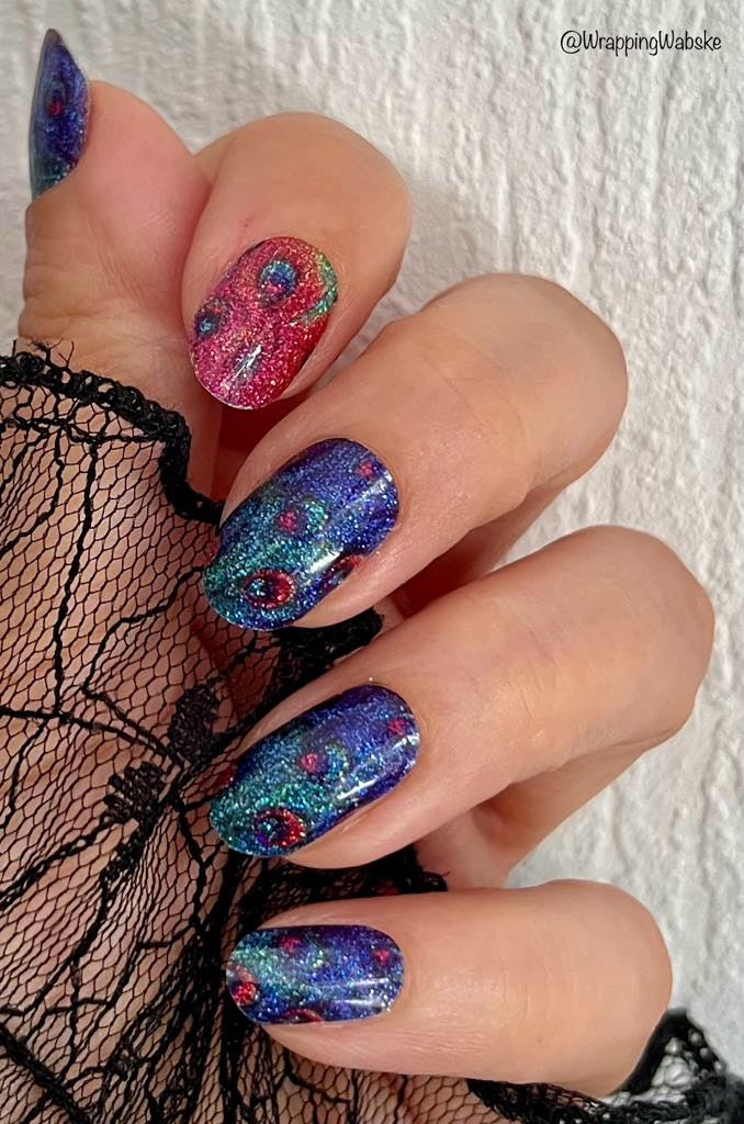Peacock 16er-Blush&Cherry - Blush and Cherry - Nagelfolien ohne UV
