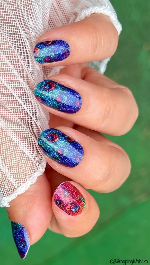 Peacock 16er-Blush&Cherry - Blush and Cherry - Nagelfolien ohne UV