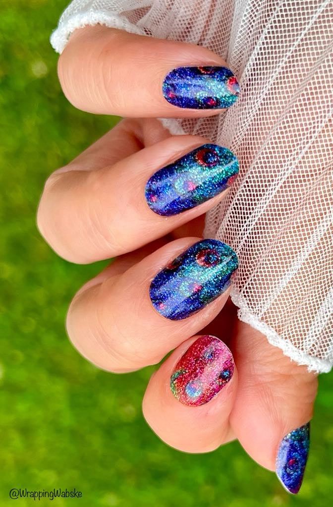 Peacock 16er-Blush&Cherry - Blush and Cherry - Nagelfolien ohne UV