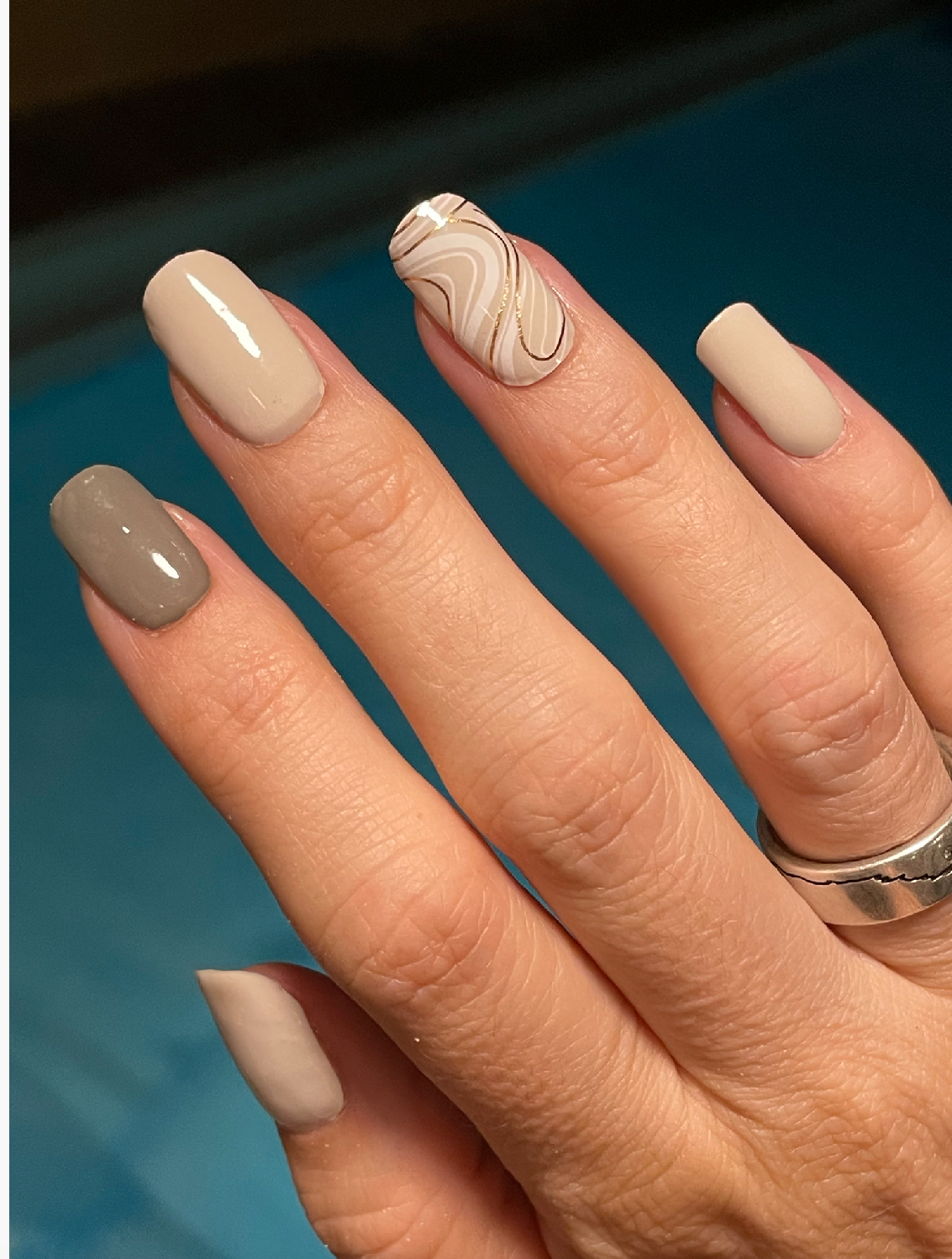 Café au Lait 16er-Blush&Cherry - Blush and Cherry - Nagelfolien ohne UV