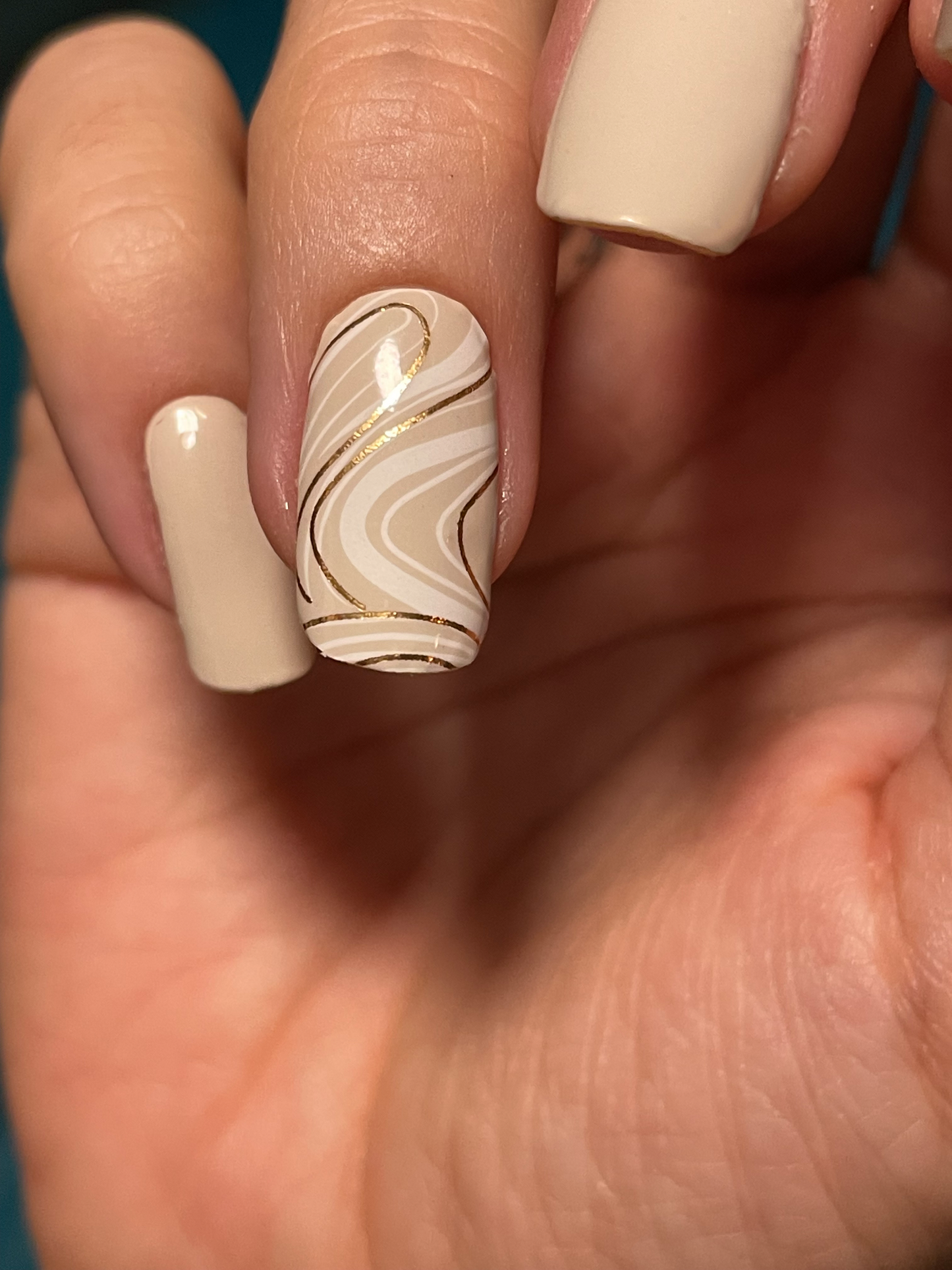 Café au Lait 16er-Blush&Cherry - Blush and Cherry - Nagelfolien ohne UV