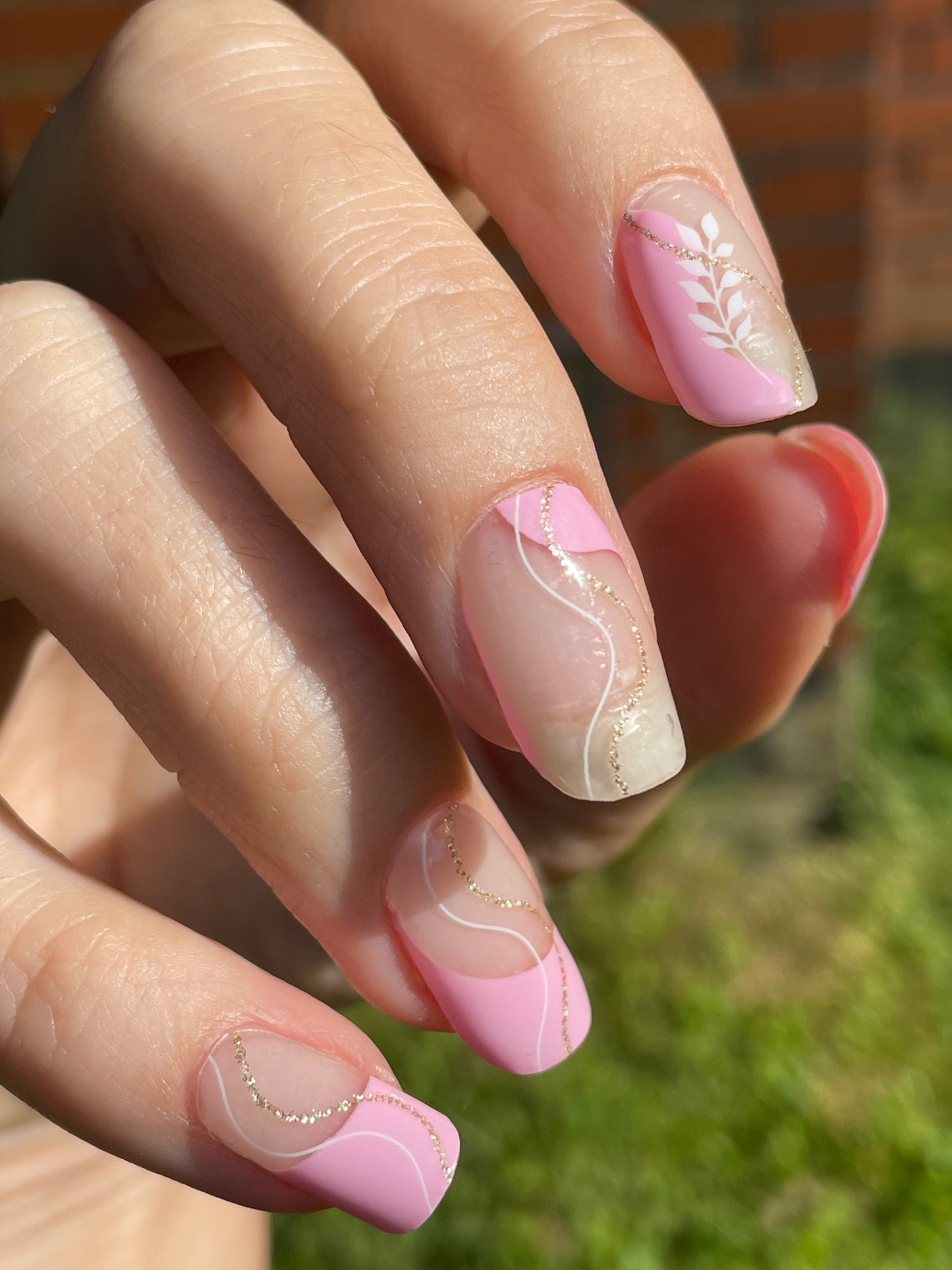 Candy Waves 16er Overlay-Blush&Cherry - Blush and Cherry - Nagelfolien ohne UV