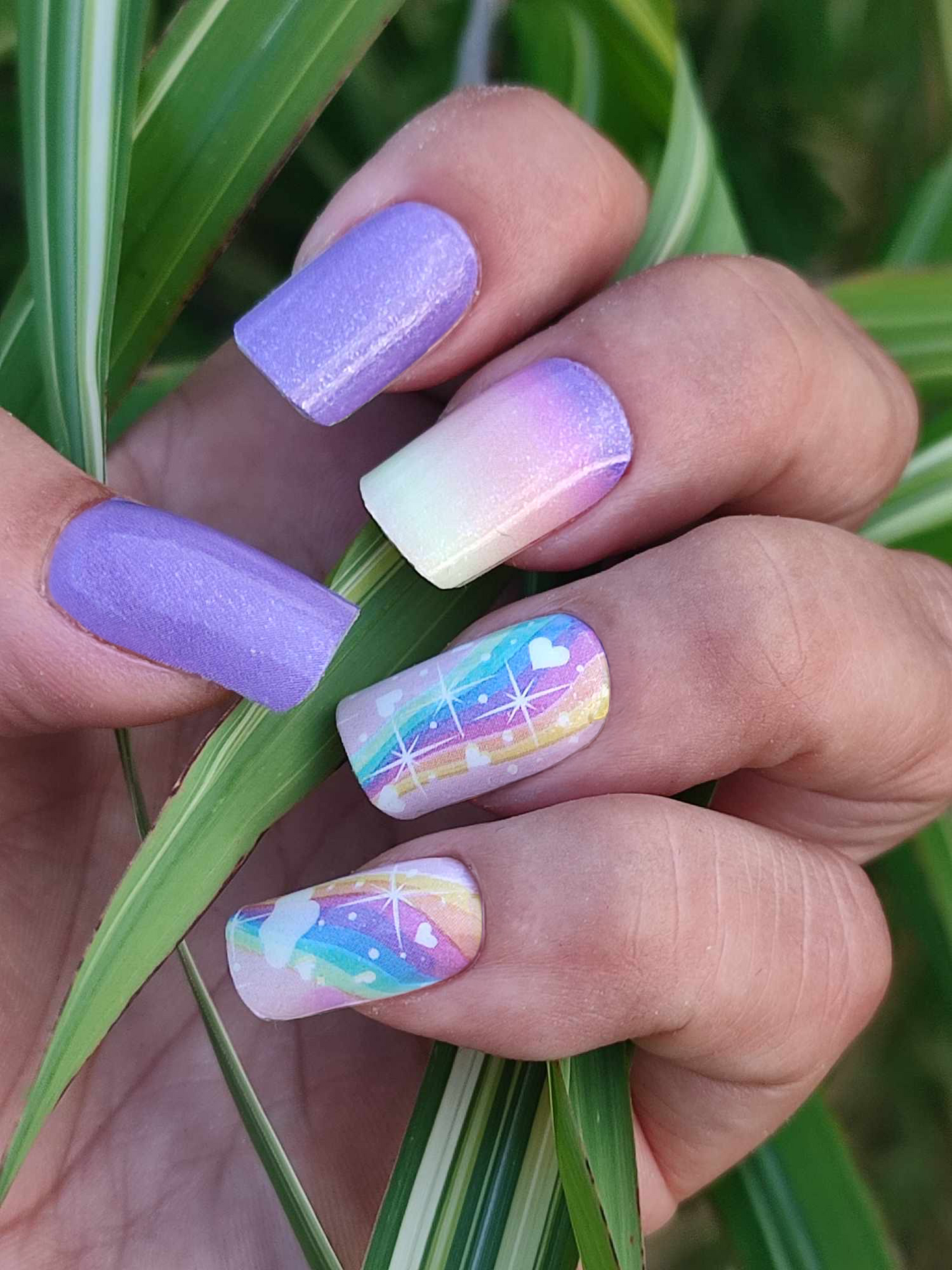 Highway To Heaven 16er-Blush&Cherry - Blush and Cherry - Nagelfolien ohne UV