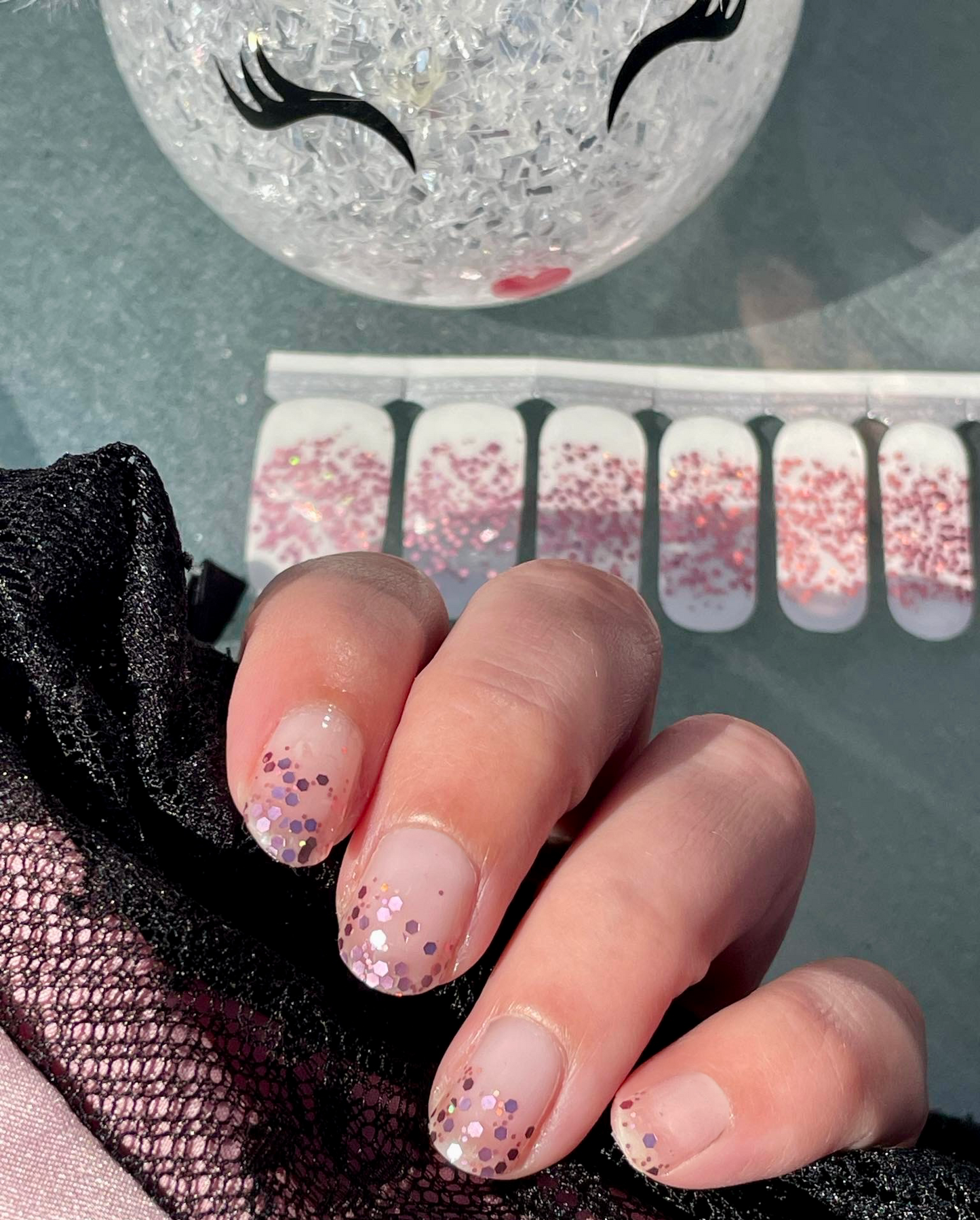 Pink Freckles 16er-Blush&Cherry - Blush and Cherry - Nagelfolien ohne UV