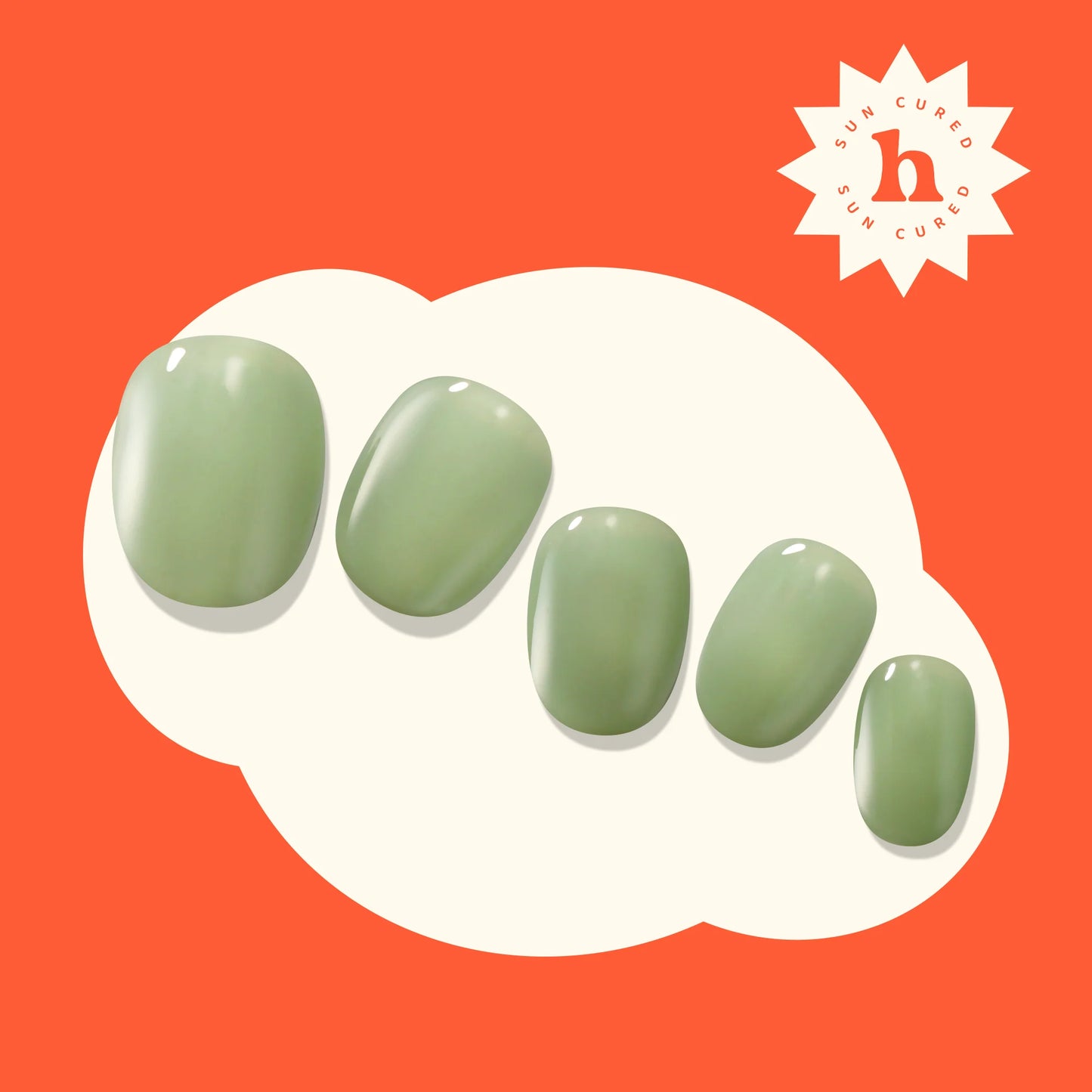 Hayhae-UV Nagelfolien-Premium- Nail wrap - Deutschland - uv gel nagelfolien - Hey, Matcha Girly-Blush&Cherry - Blush and Cherry