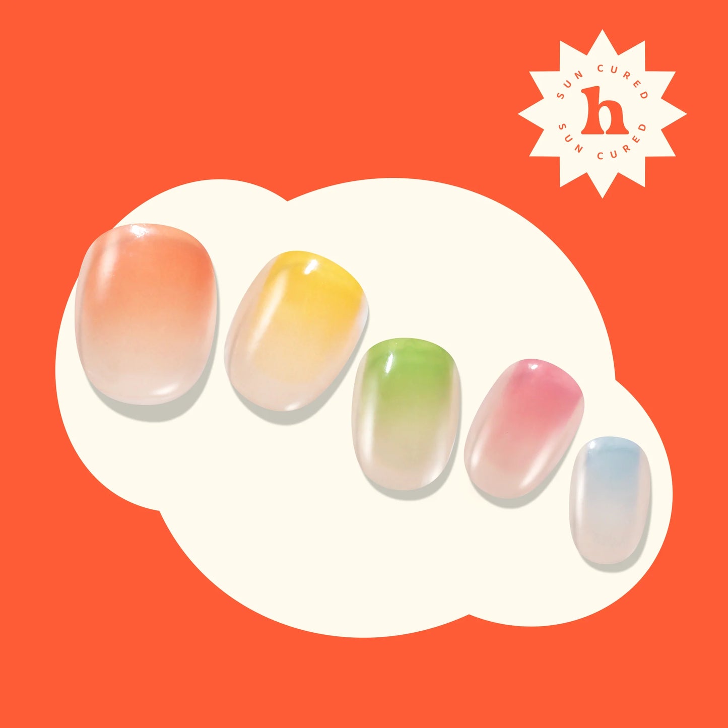 Hey, I Fancy You-Blush&Cherry - Blush and Cherry - Heyhae UV Gel Folien - Premium Solar