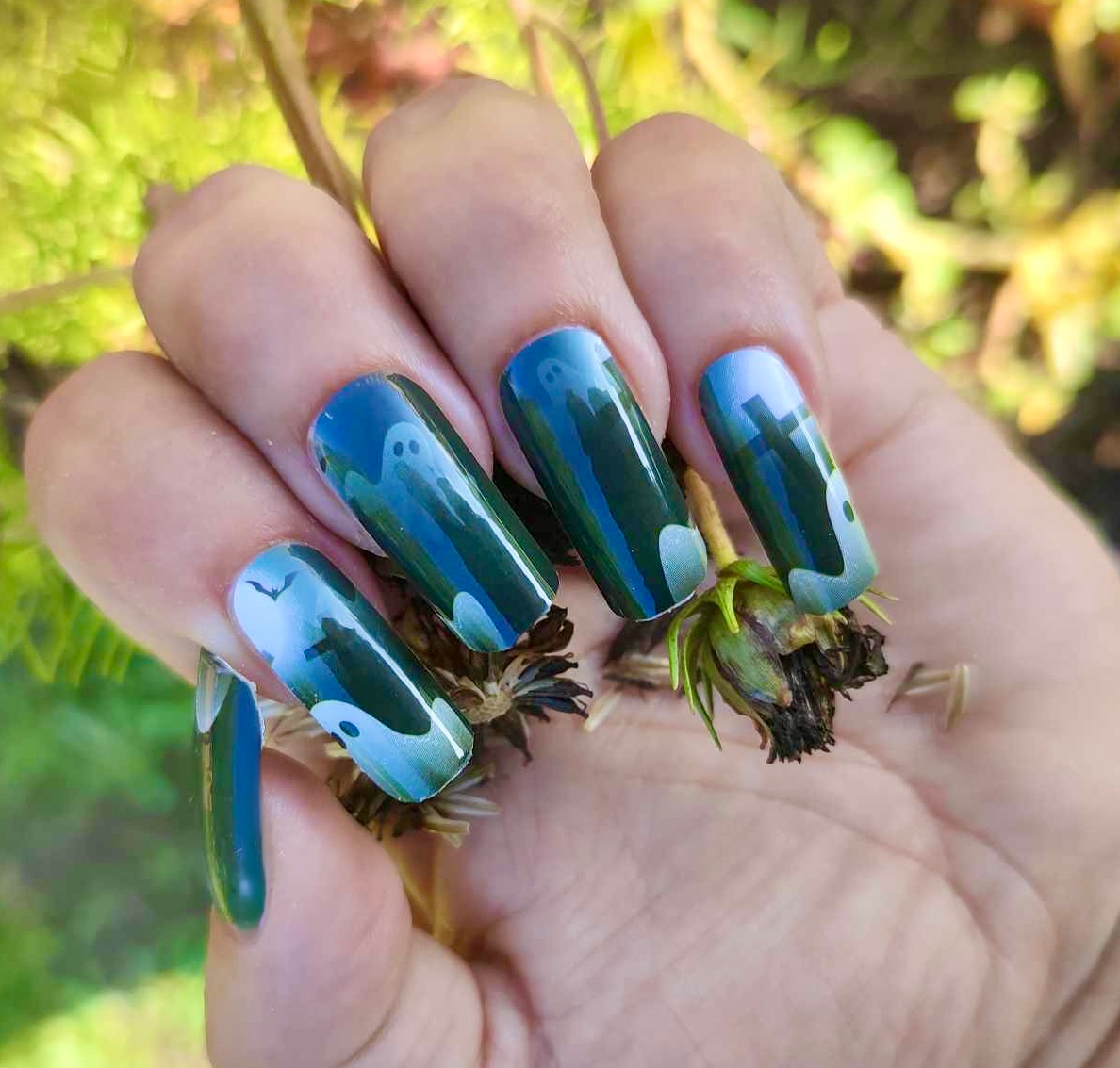 Spooky 16er-Blush&Cherry - Blush and Cherry - Nagelfolien ohne UV