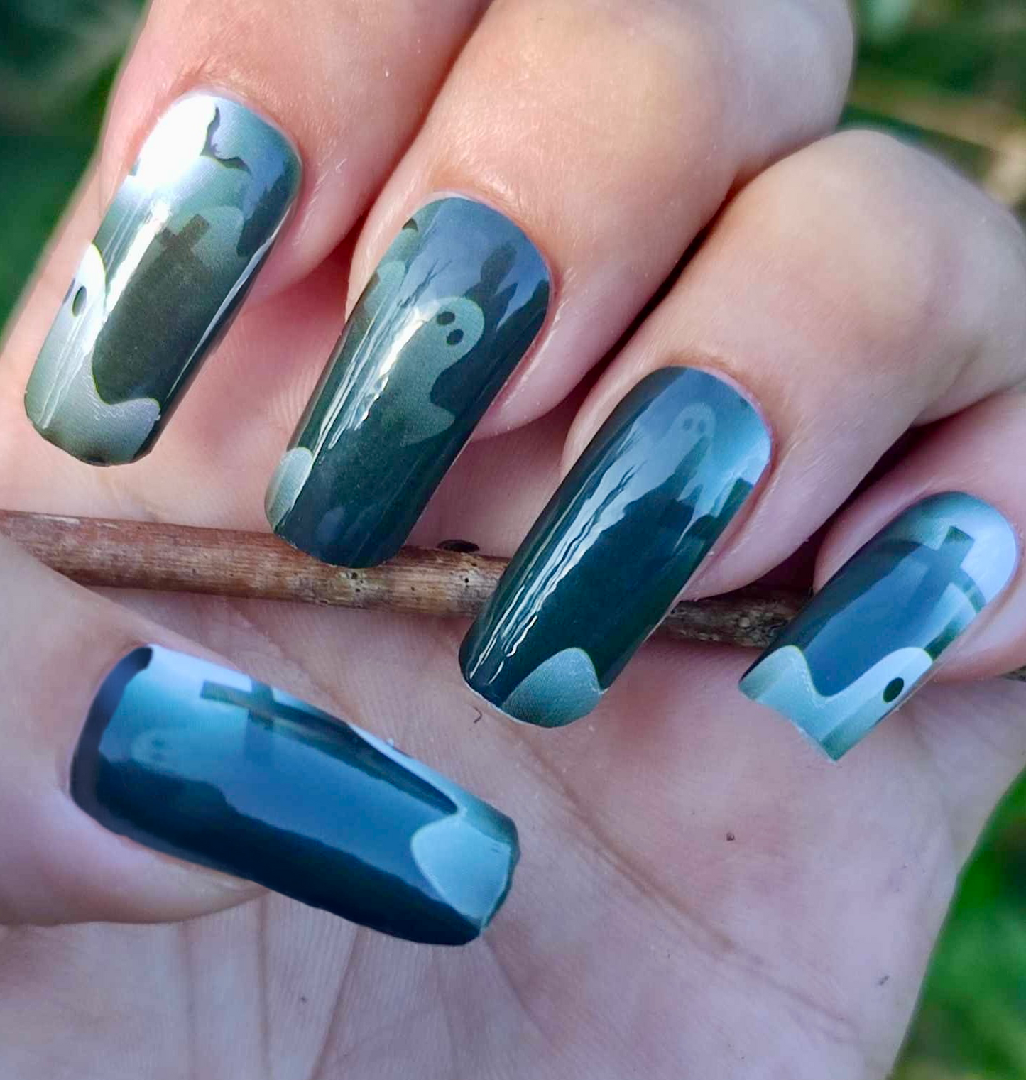 Spooky 16er-Blush&Cherry - Blush and Cherry - Nagelfolien ohne UV