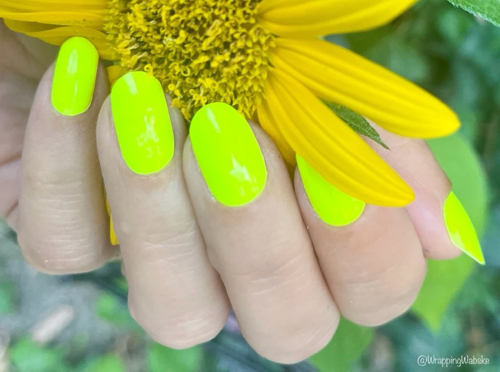 Neon Yellow 16er-Blush&Cherry - Blush and Cherry - Nagelfolien ohne UV