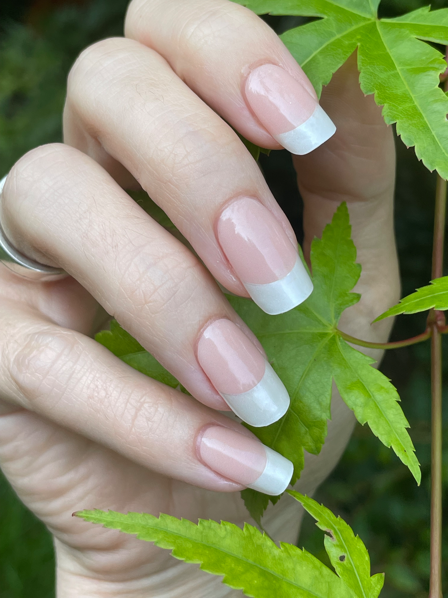Hayhae-UV Nagelfolien-Premium- Nail wrap - Deutschland - uv gel nagelfolien - Hey, Dinner At 6?-UV Nail Wraps-Blush&Cherry - Blush and Cherry