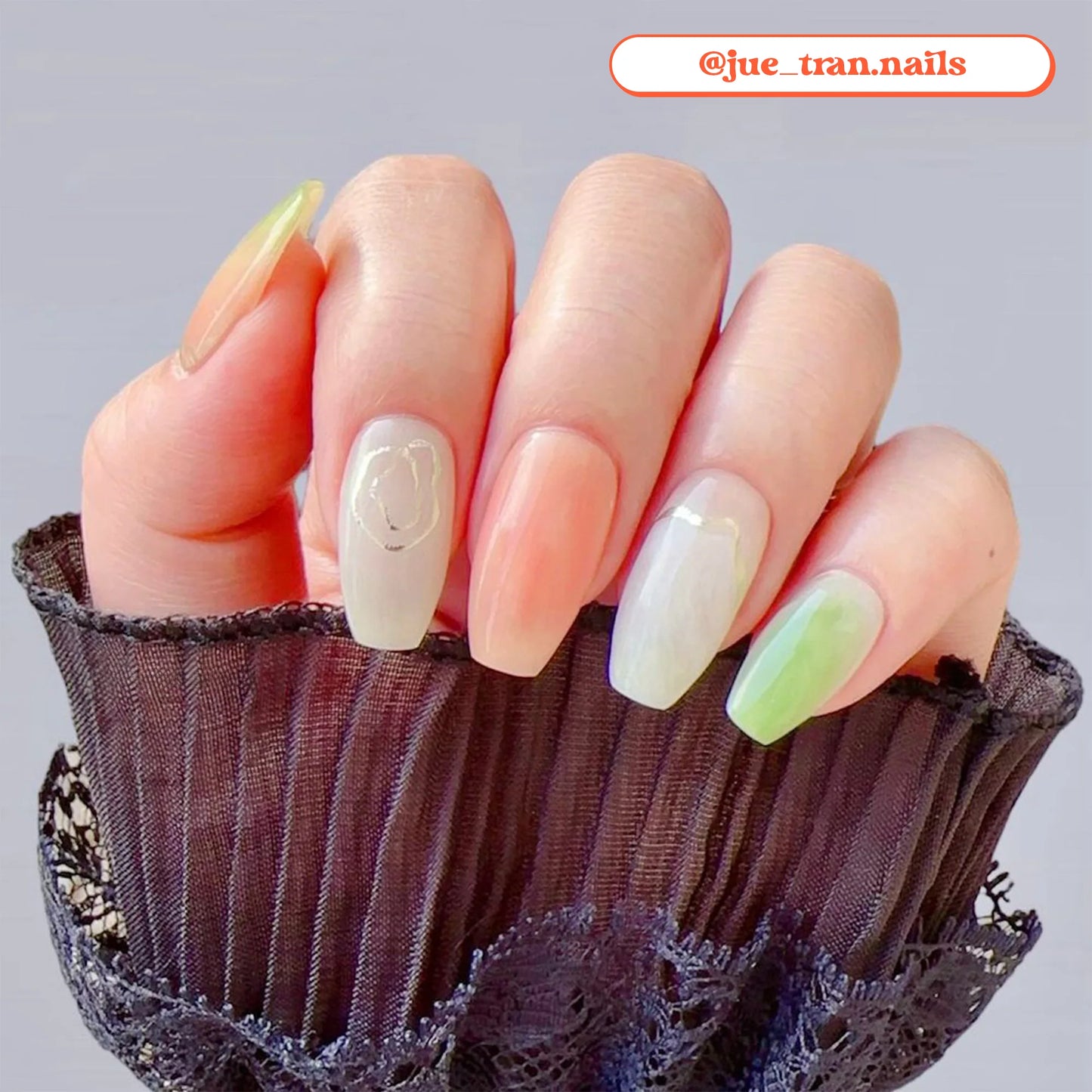 Hayhae-UV Nagelfolien-Premium- Nail wrap - Deutschland - uv gel nagelfolien - Hey, Chase Your Dreams-Blush&Cherry - Blush and Cherry
