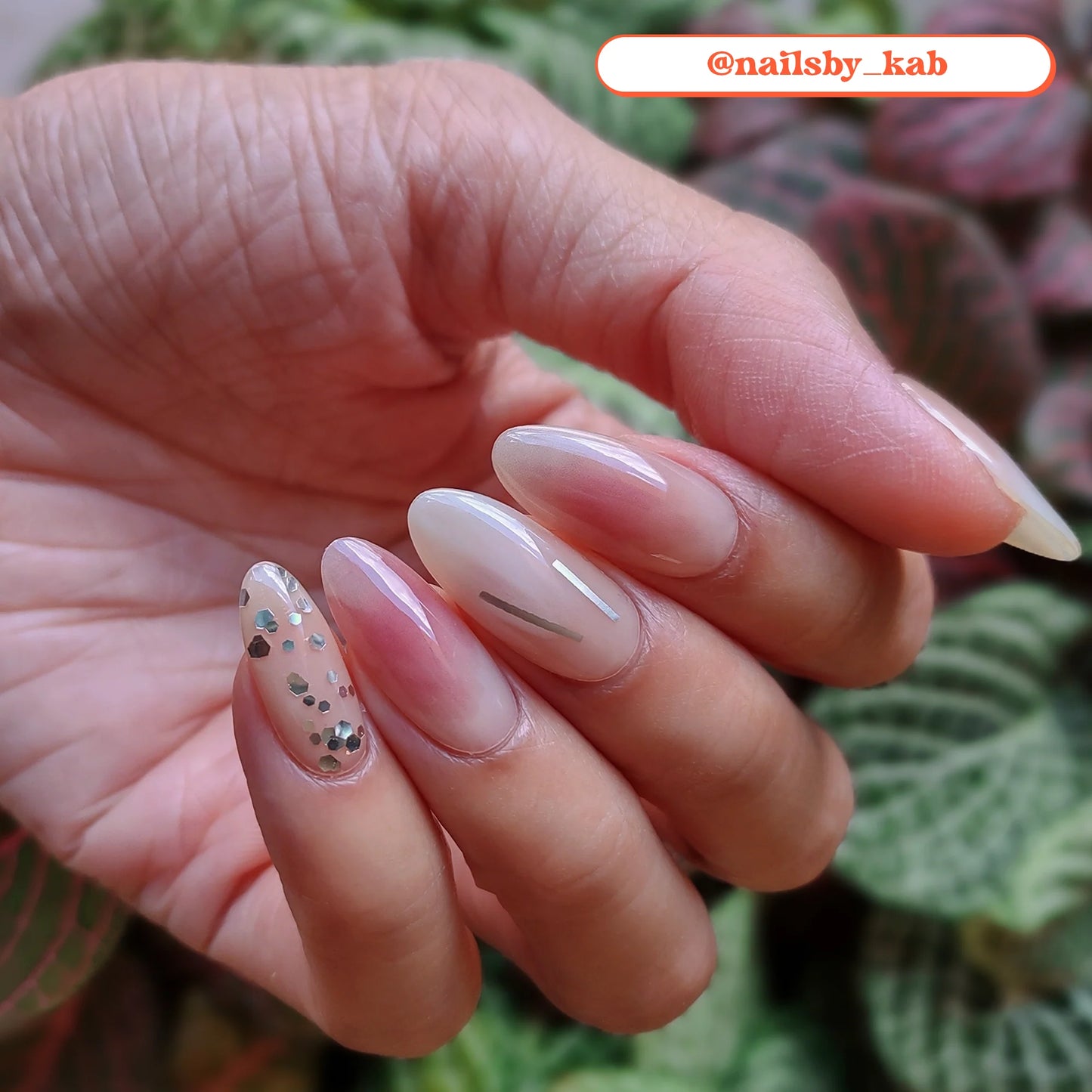 Hayhae-UV Nagelfolien-Premium- Nail wrap - Deutschland - uv gel nagelfolien - Hey, The Night Is Young-Blush&Cherry - Blush and Cherry