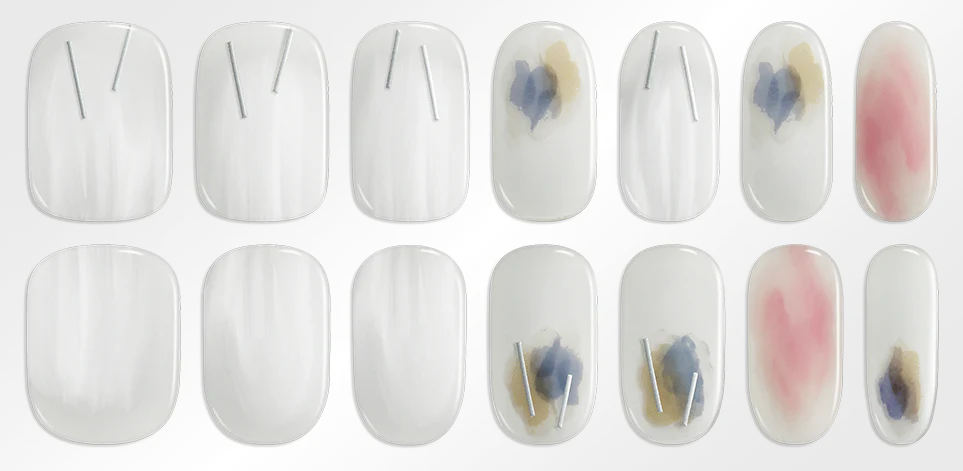 Hayhae-UV Nagelfolien-Premium- Nail wrap - Deutschland - uv gel nagelfolien - Hey, The Night Is Young-Blush&Cherry - Blush and Cherry