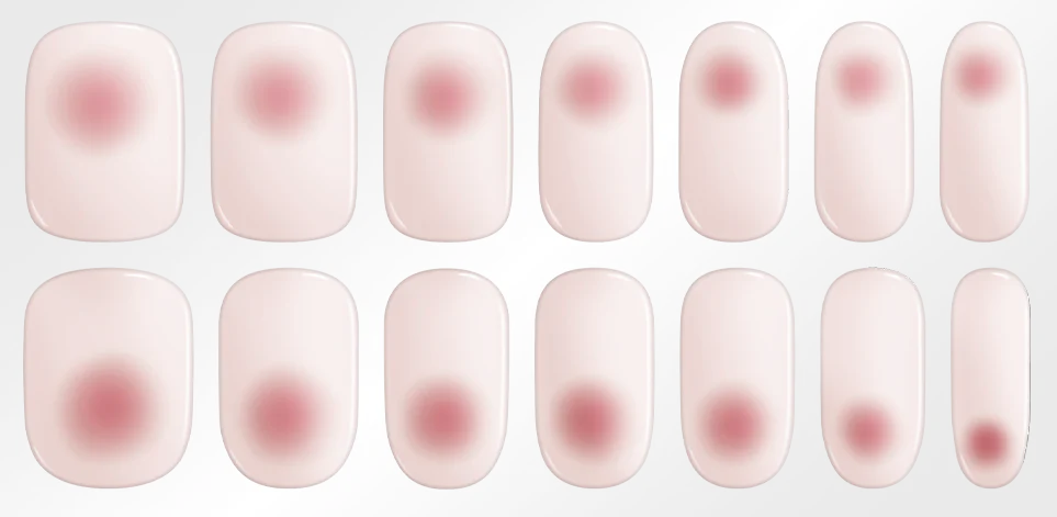Hayhae-UV Nagelfolien-Premium- Nail wrap - Deutschland - uv gel nagelfolien - Hey, Make Me Blush-Blush&Cherry - Blush and Cherry