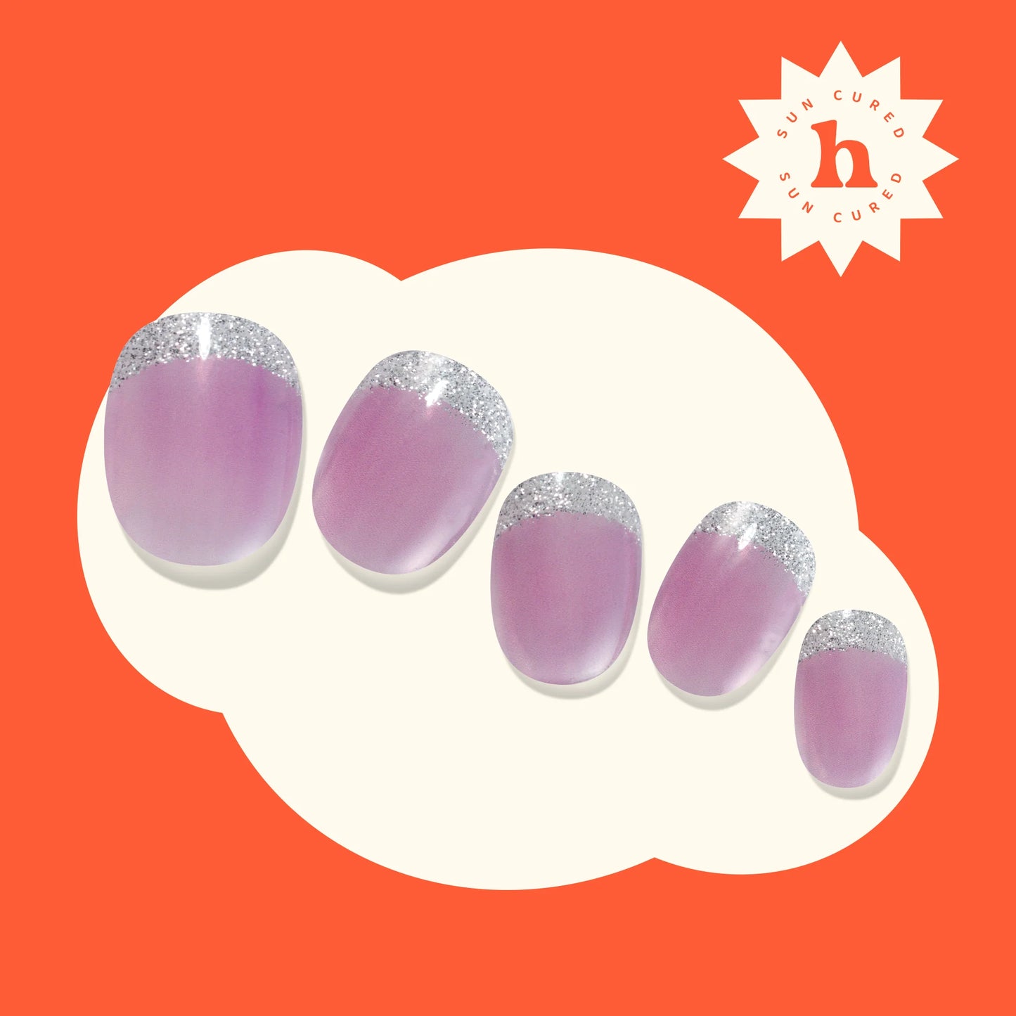 Hayhae-UV Nagelfolien-Premium- Nail wrap - Deutschland - uv gel nagelfolien - Hey, Love Your Vibe-Blush&Cherry - Blush and Cherry