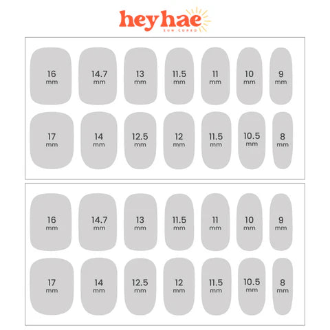Hey, Let’s Be Friends-Blush&Cherry - Blush and Cherry - Heyhae UV Gel Folien - Premium Solar