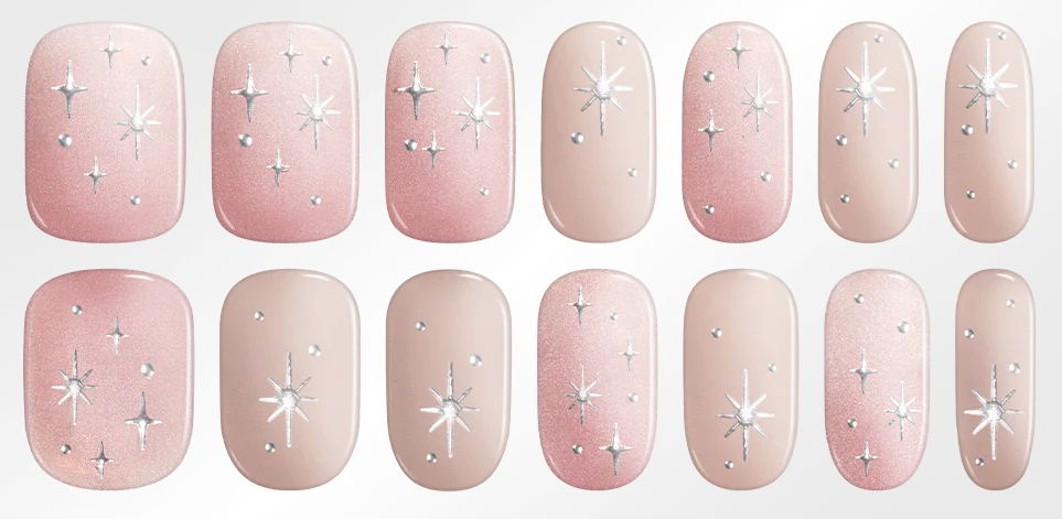 Hayhae-UV Nagelfolien-Premium- Nail wrap - Deutschland - uv gel nagelfolien - Hey, Miss U To Infinity-Blush&Cherry - Blush and Cherry