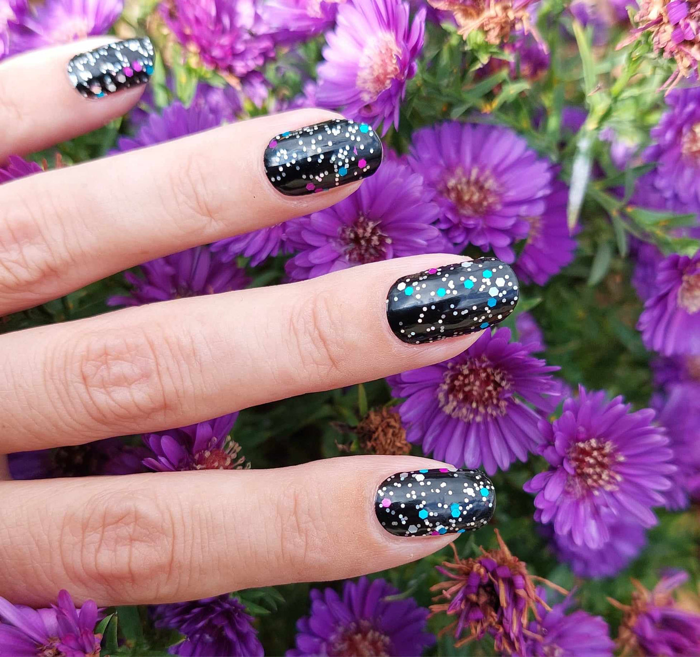 Glow Worm Cave 16er-Blush&Cherry - Blush and Cherry - Nagelfolien ohne UV