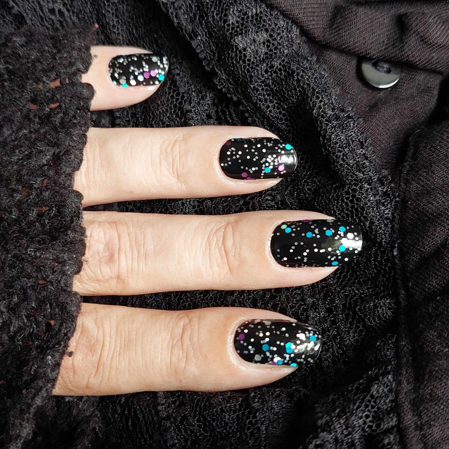 Glow Worm Cave 16er-Blush&Cherry - Blush and Cherry - Nagelfolien ohne UV