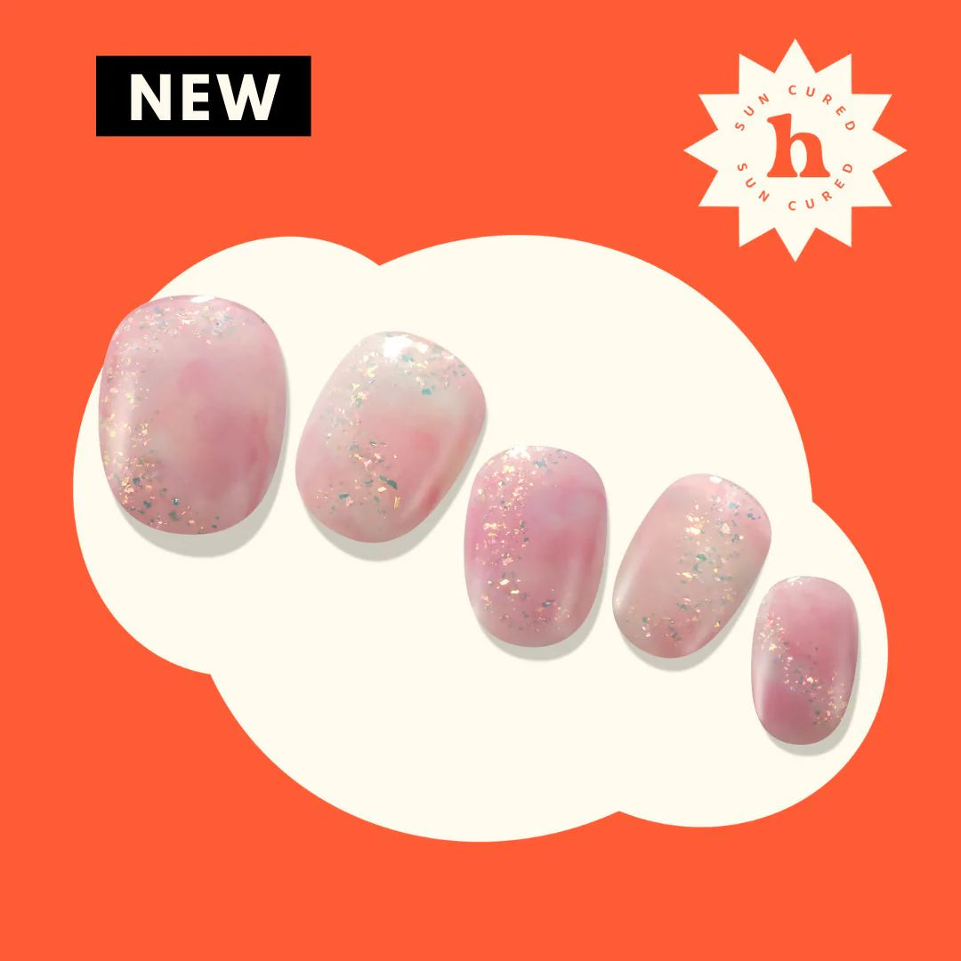 Hey, I Pink It’s Love-UV Nail Wraps-Blush&Cherry - Blush and Cherry - Heyhae UV Gel Folien - Premium Solar