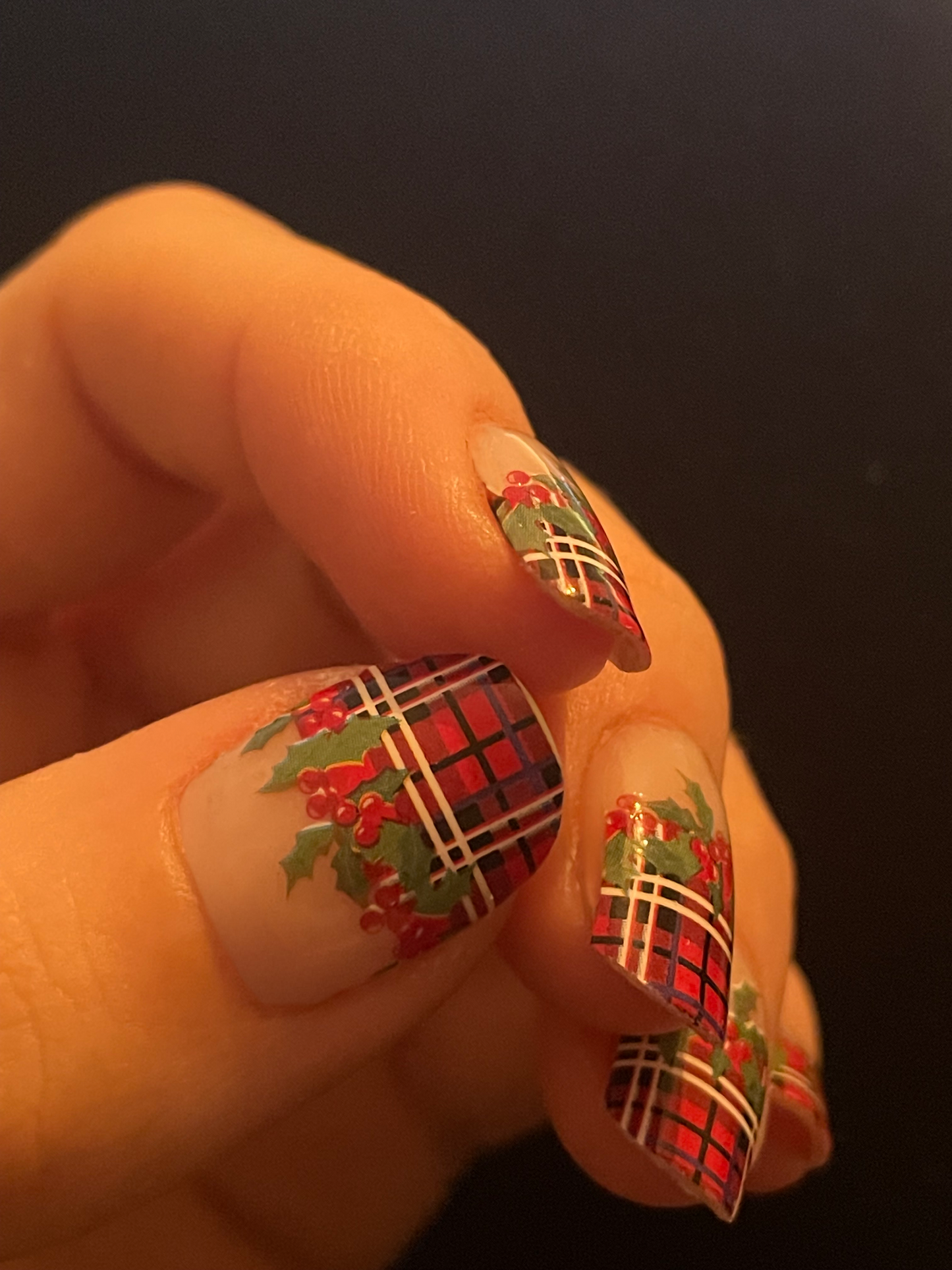 Mistletoe 16er Overlay-Blush&Cherry - Blush and Cherry - Nagelfolien ohne UV