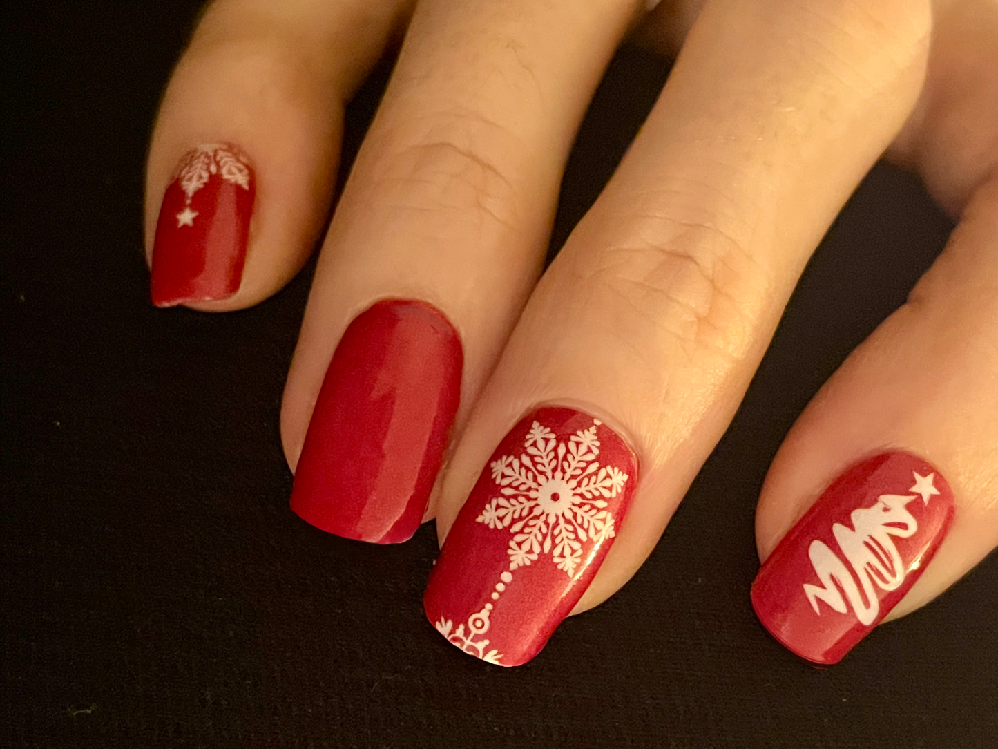 Miss Santa 16er-Blush&Cherry - Blush and Cherry - Nagelfolien ohne UV