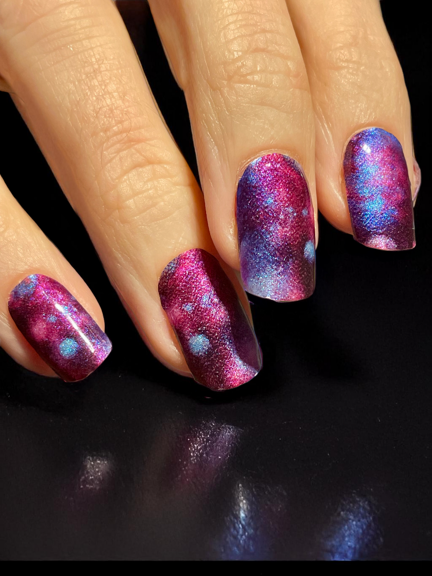 Cosmic Orbit 16er-Blush&Cherry - Blush and Cherry - Nagelfolien ohne UV