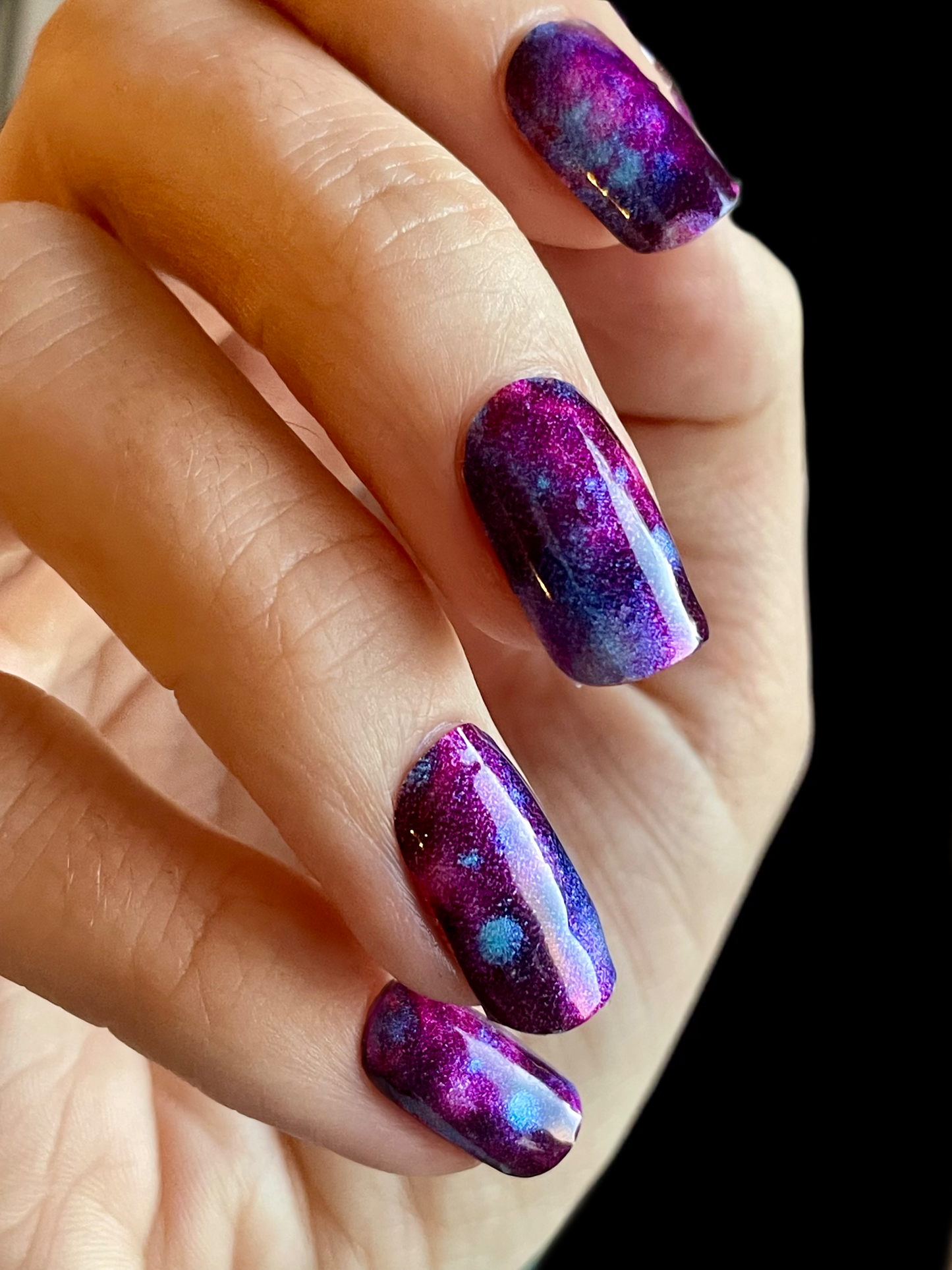 Cosmic Orbit 16er-Blush&Cherry - Blush and Cherry - Nagelfolien ohne UV