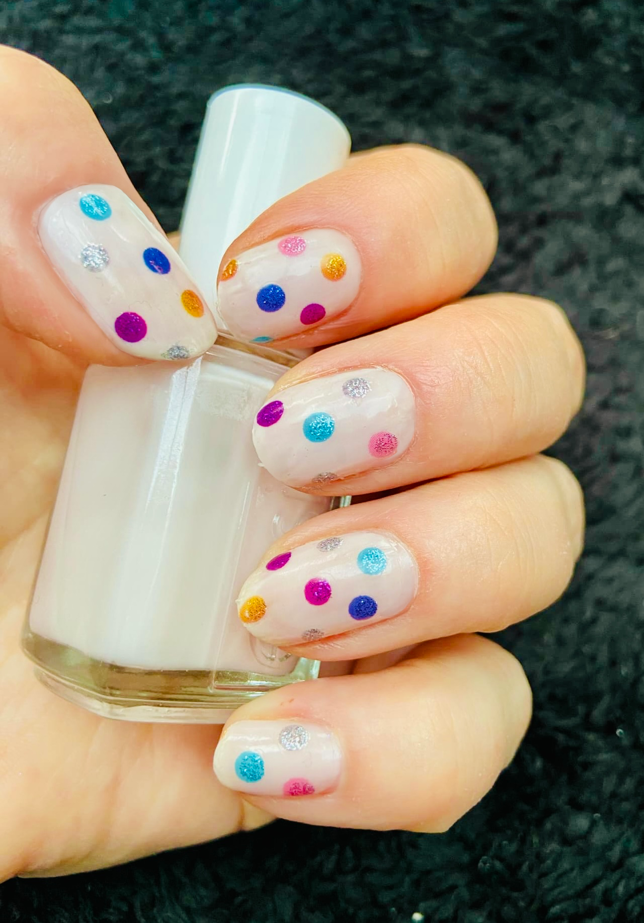 Polka Pop 16er Overlay-Blush&Cherry - Blush and Cherry - Nagelfolien ohne UV