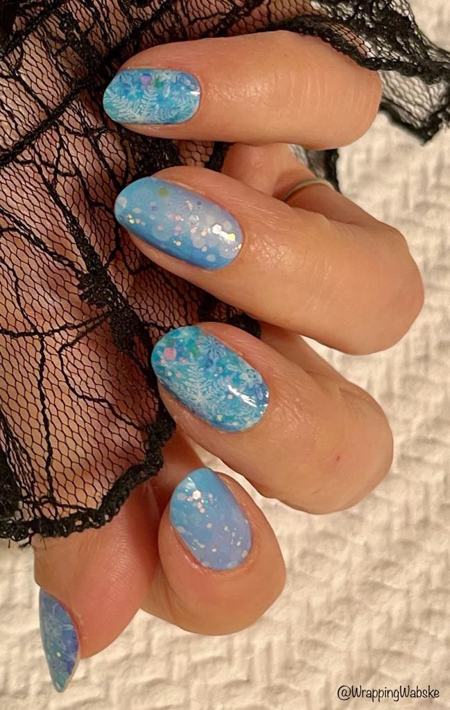 Crystal Magic 16er-Blush&Cherry - Blush and Cherry - Nagelfolien ohne UV