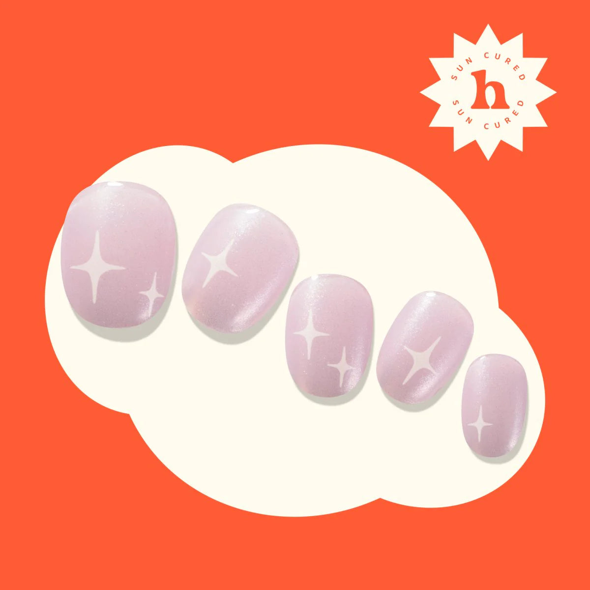 Hayhae-UV Nagelfolien-Premium- Nail wrap - Deutschland - uv gel nagelfolien - Hey, Attention Please!-UV Nail Wraps-Blush&Cherry - Blush and Cherry