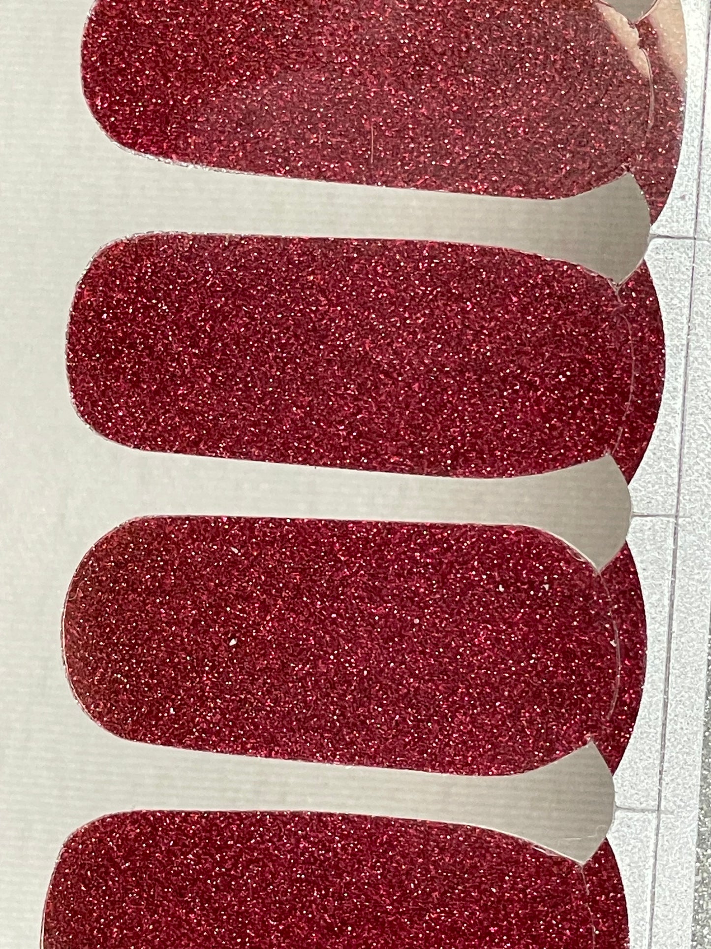 Nagelfolie Nail wraps Blush&Cherry Red Sherbet