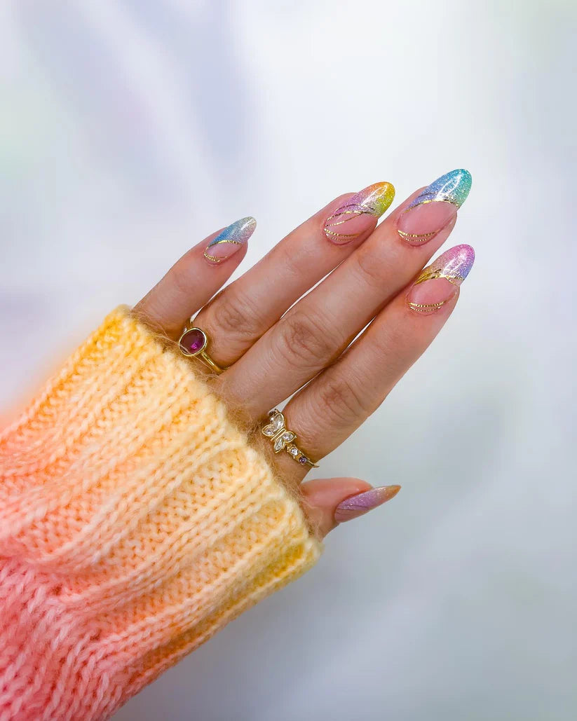 Lit GELS-UV Nagelfolien-UV gel nagelfolien-Premium-Lit GELS Technicolor 30er-Blush&Cherry-Blush&Cherry-Blush and Cherry