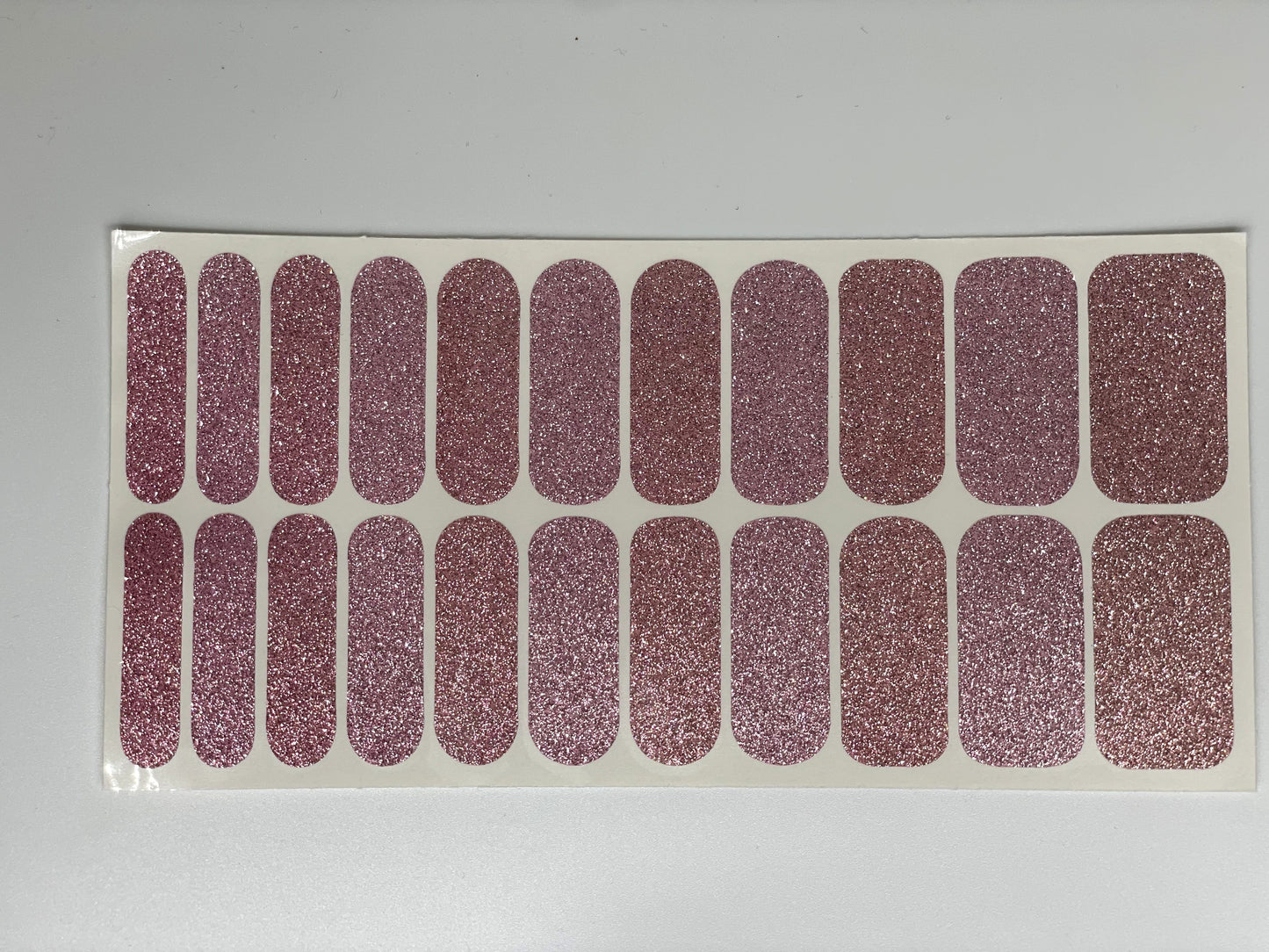 Nagelfolie Nail wraps Blush&Cherry Pink Sherbet