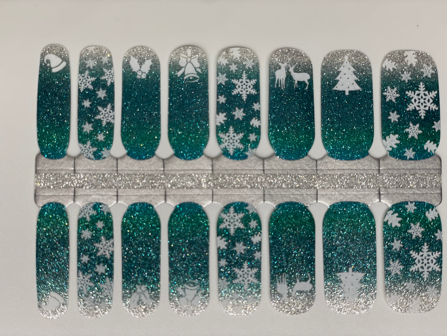 Nagelfolie Nail wraps Blush&Cherry Icy Teel