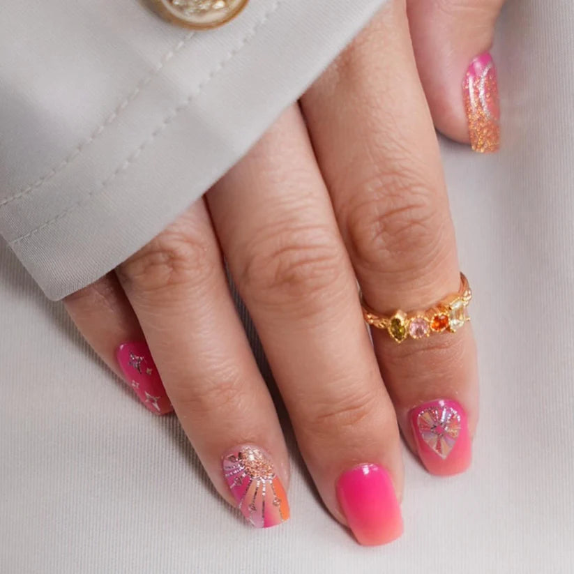 Lit GELS Solar Flare 30er-Blush&Cherry-Blush and Cherry - UV Gel Folien