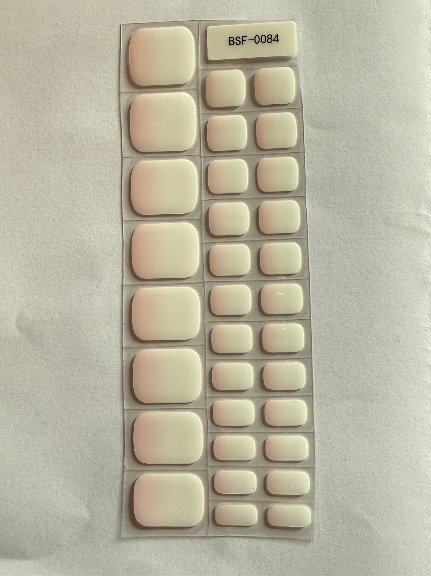 UV-free Gel Bare Pedi 32er