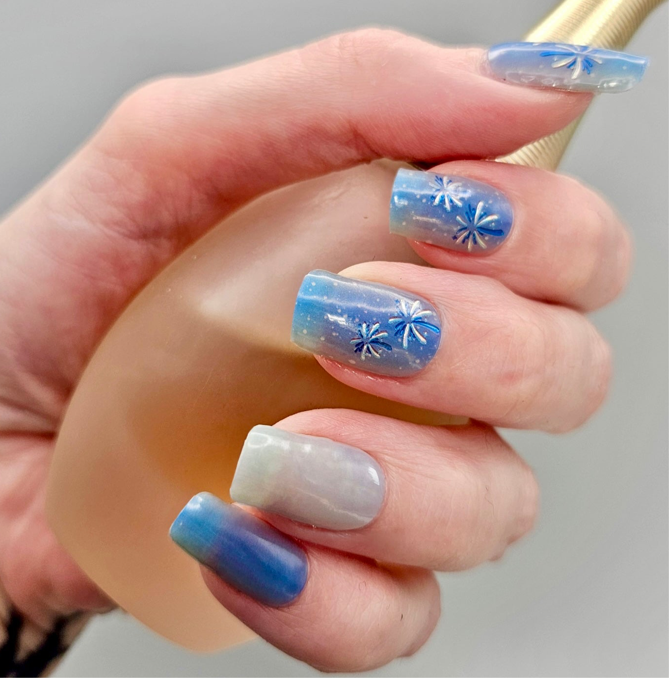 UV Boom Blues 20er-Blush&amp;Cherry-Blush and Cherry - UV Gel Folien
