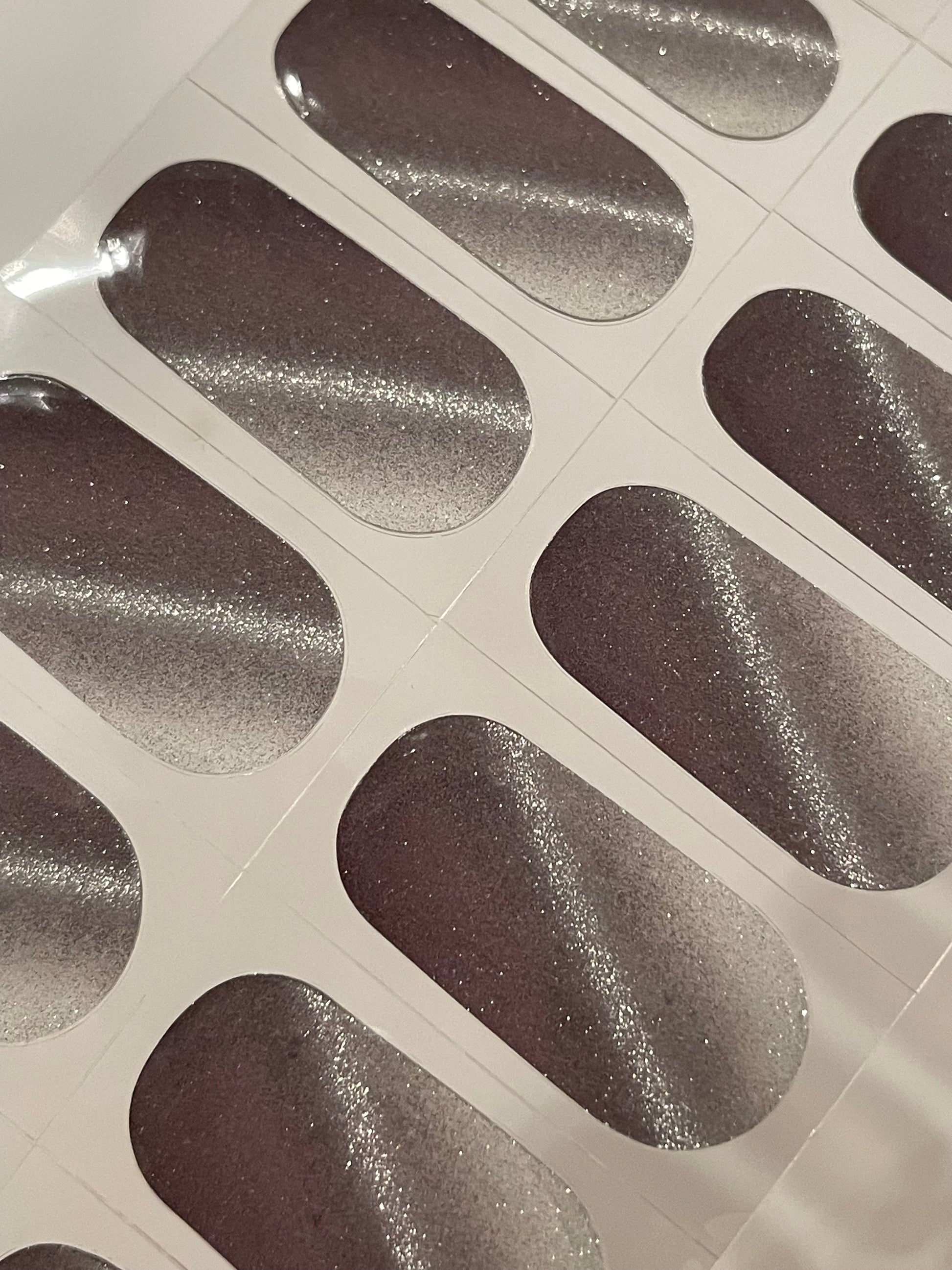 UV Silver Smoke 20er-Blush&amp;Cherry-Blush and Cherry - UV Gel Folien