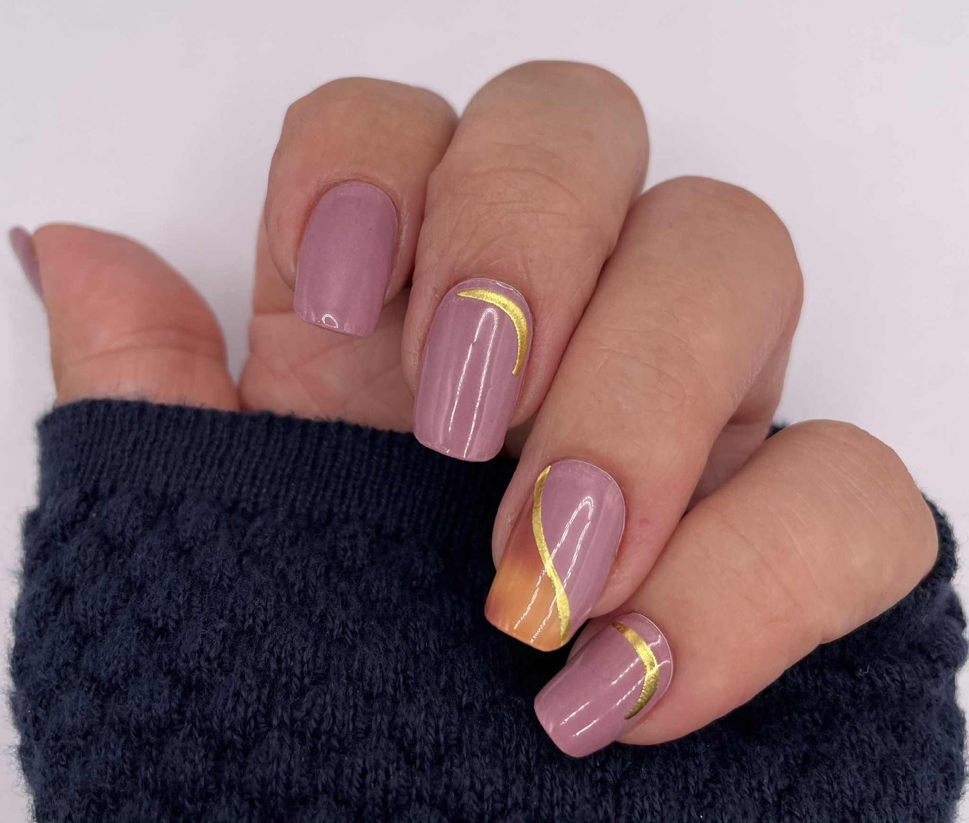 UV Berry&Amber 16er-Blush&amp;Cherry-Blush and Cherry - UV Gel Folien