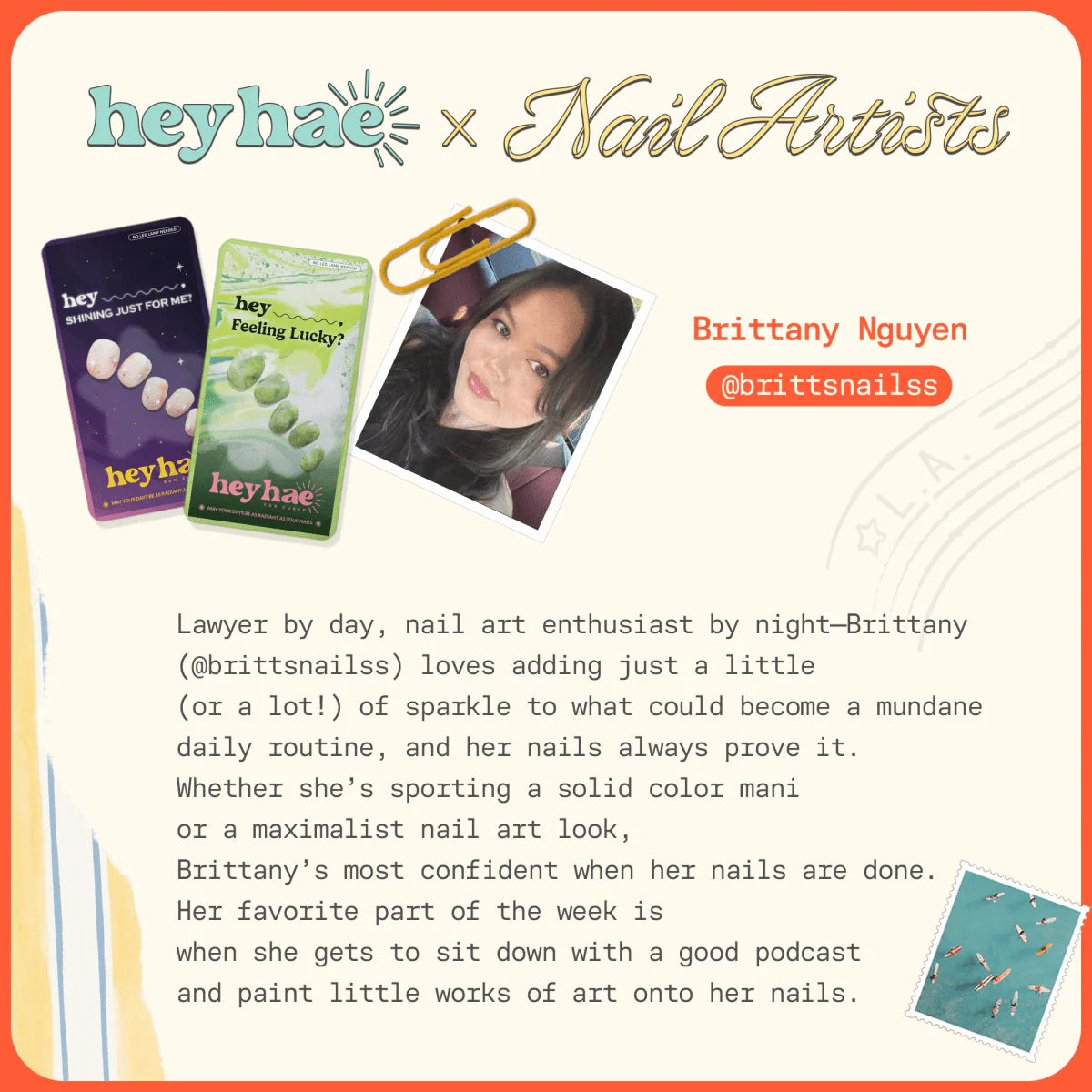 Hey, Shining Just For Me-Blush&amp;Cherry - Blush and Cherry - Heyhae UV Gel Folien - Premium Solar