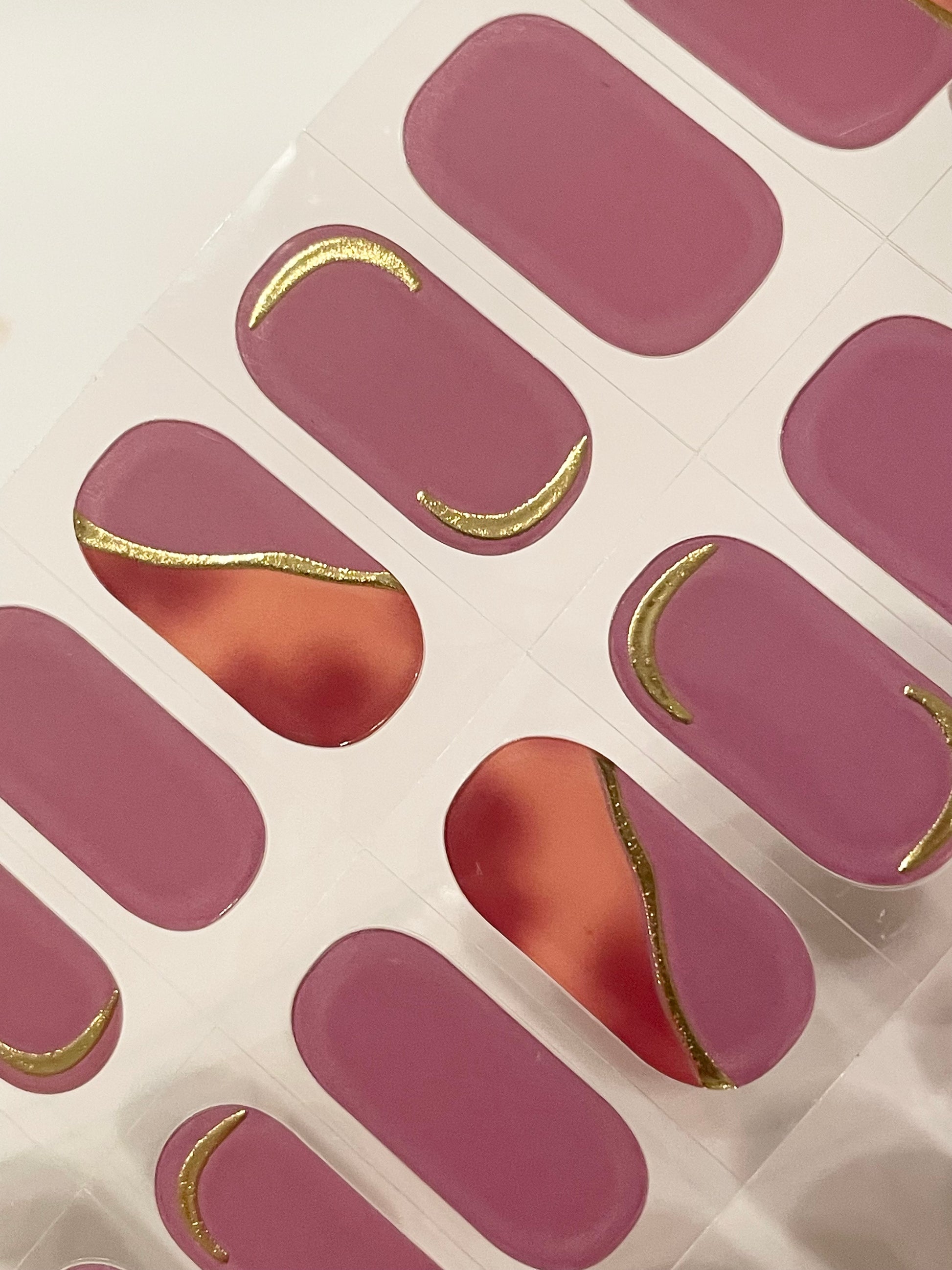 UV Berry&Amber 16er-Blush&amp;Cherry-Blush and Cherry - UV Gel Folien
