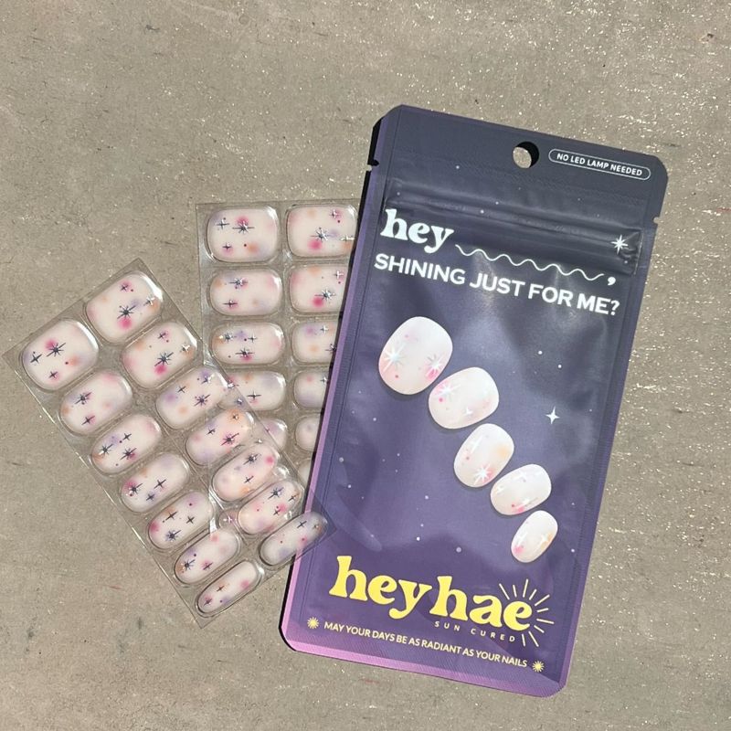 Hey, Shining Just For Me-Blush&amp;Cherry - Blush and Cherry - Heyhae UV Gel Folien - Premium Solar