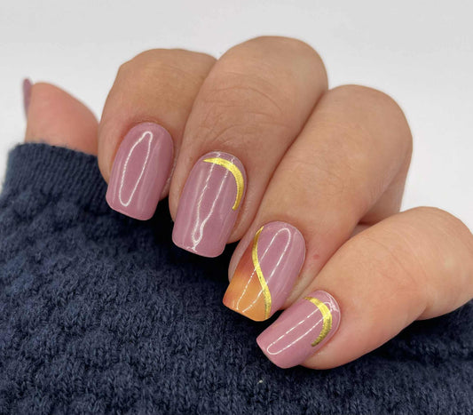 UV Berry&Amber 16er-Blush&Cherry-Blush and Cherry - UV Gel Folien