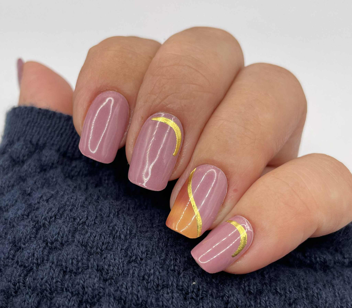 UV Berry&Amber 16er-Blush&amp;Cherry-Blush and Cherry - UV Gel Folien