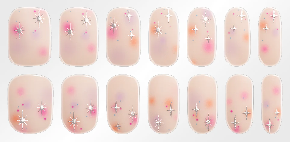 Hey, Shining Just For Me-Blush&amp;Cherry - Blush and Cherry - Heyhae UV Gel Folien - Premium Solar