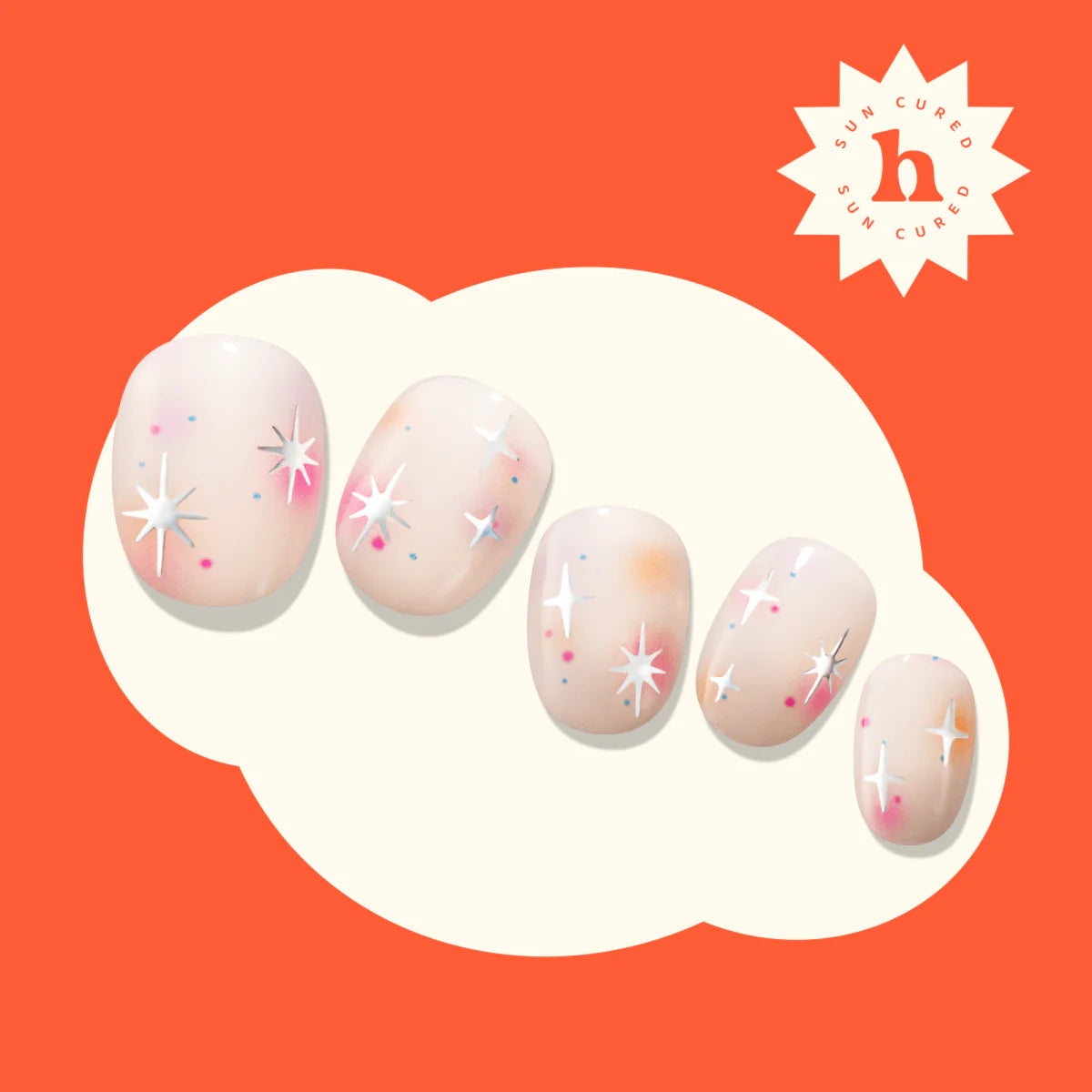 Hey, Shining Just For Me-Blush&amp;Cherry - Blush and Cherry - Heyhae UV Gel Folien - Premium Solar