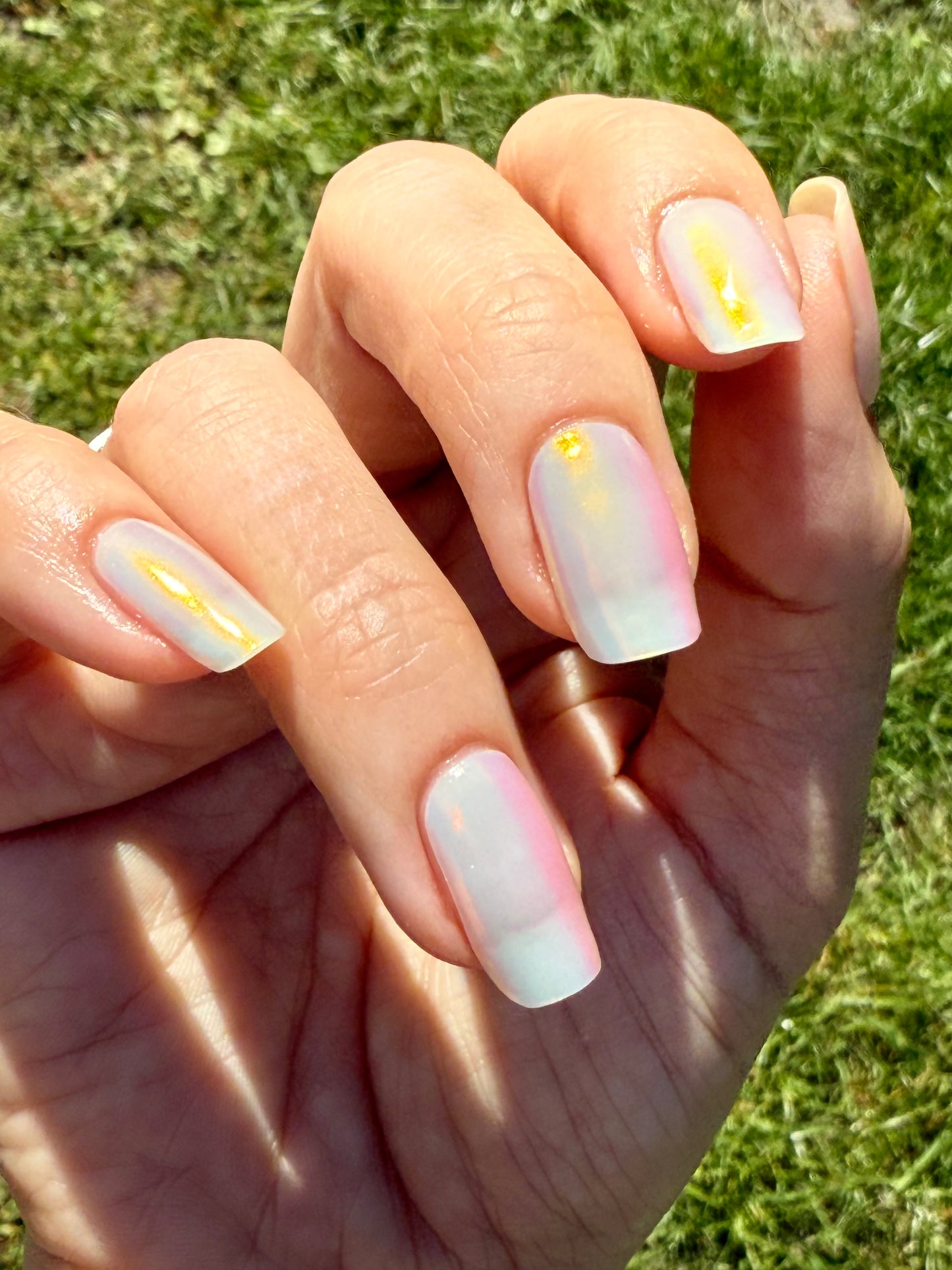 UV Mirror Gold 20er-Blush&amp;Cherry-Blush and Cherry - UV Gel Folien